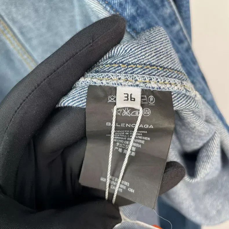 Balenciaga Balenciaga Denim Bathrobe Coat Size XS / US 0-2 / IT 36-38 - 8 Thumbnail