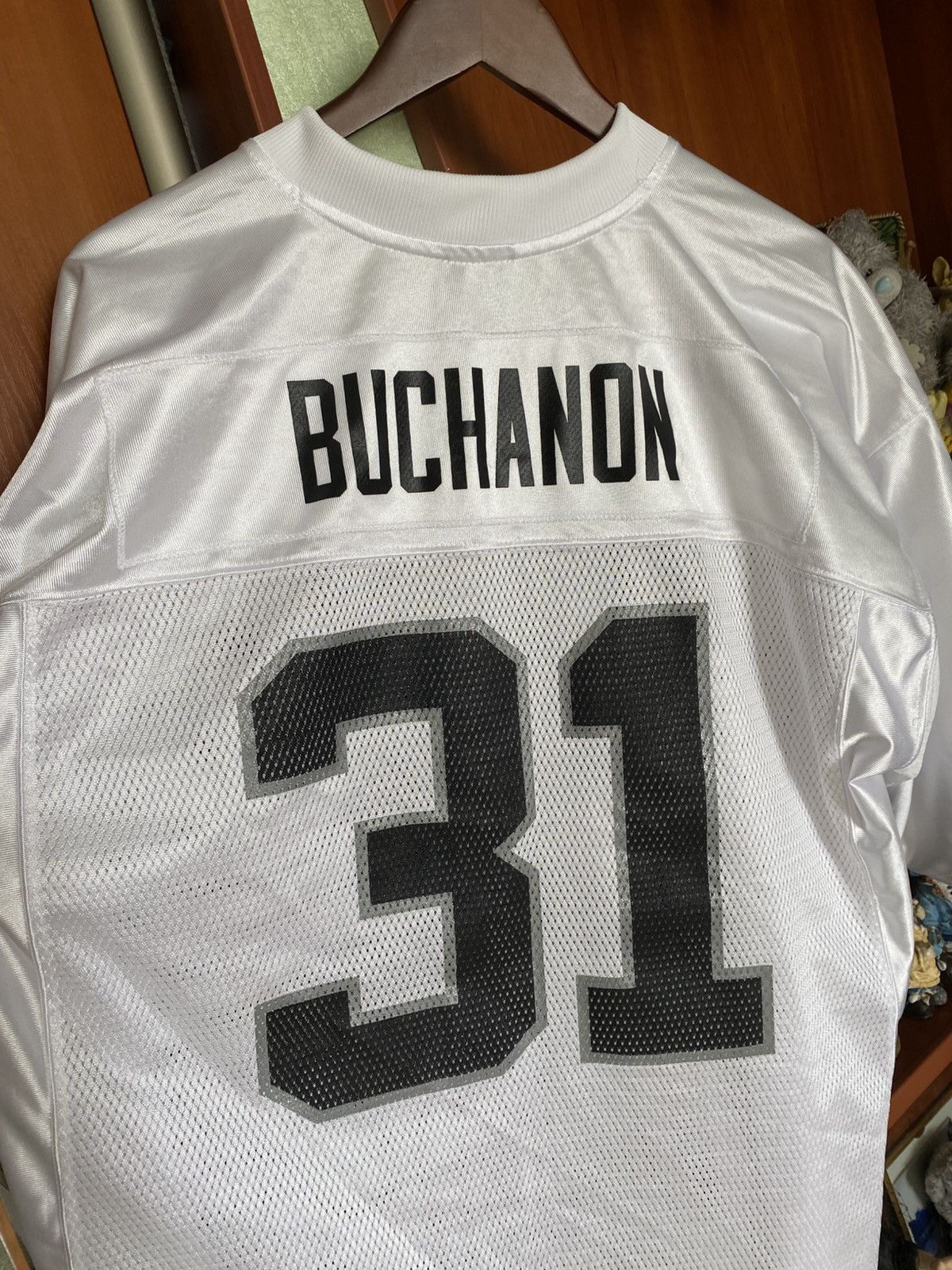 NFL Vintage Phillip Buchanon #31 Oakland Raiders NFL Jersey Size US L / EU 52-54 / 3 - 3 Thumbnail