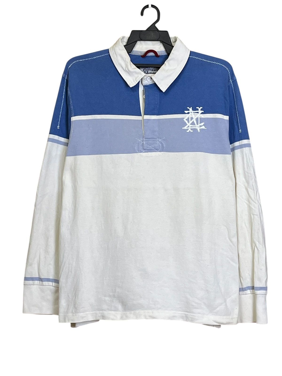 Canterbury of New Zealand Vintage CANTERBURY of new zealand #15 longsleeve rugby shirt Size US XL / EU 56 / 4 - 2 Thumbnail