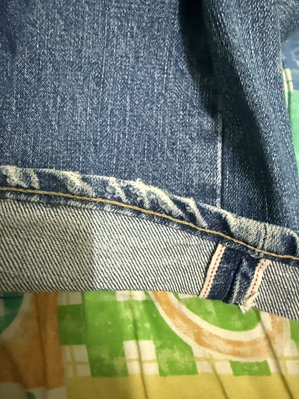 Levi's Vintage Clothing Levi’s Vintage Clothing Lot 701XX Big E Selvedge 1991. Size US 30 / EU 46 - 9 Thumbnail