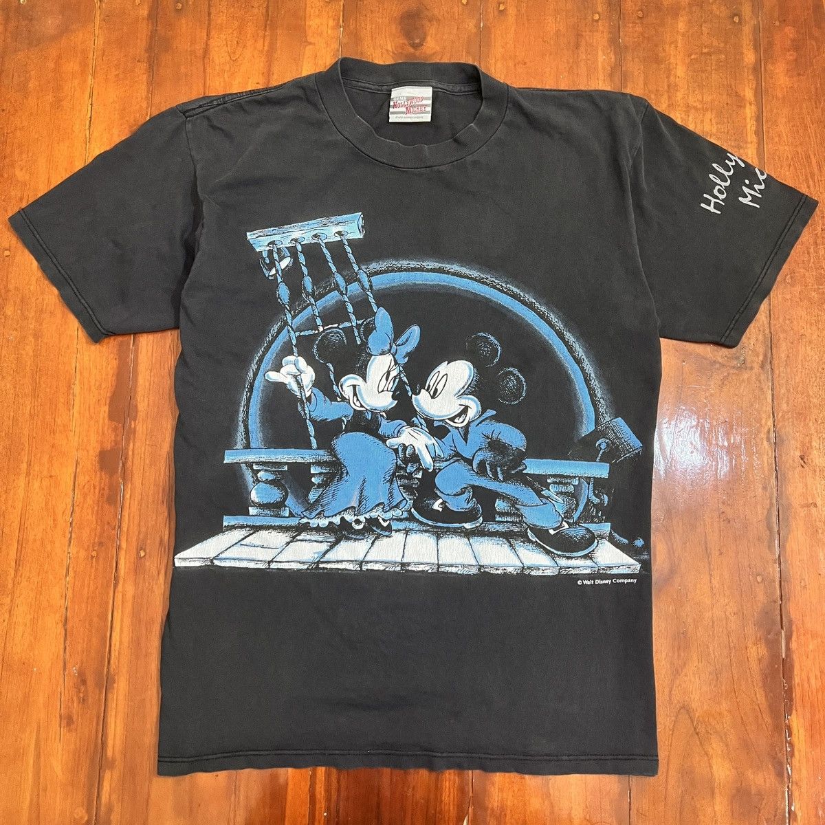 Mickey Mouse Vintage Mickey mouse&Minnie overprint Size US L / EU 52-54 / 3 - 1 Thumbnail
