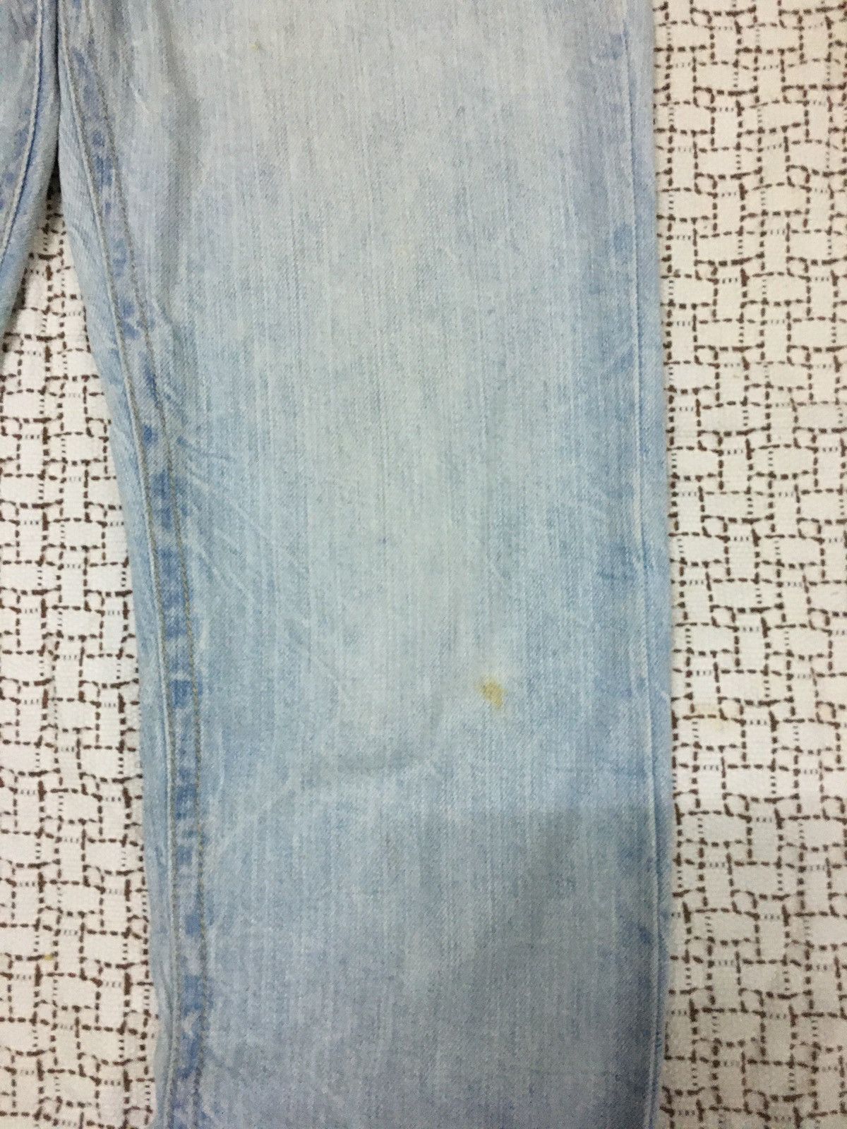 If Six Was Nine × Japanese Brand × Le Grande Bleu (L.G.B.) Clif de Sol Double Waist Nice Jeans (Y01) Size US 32 / EU 48 - 14 Thumbnail
