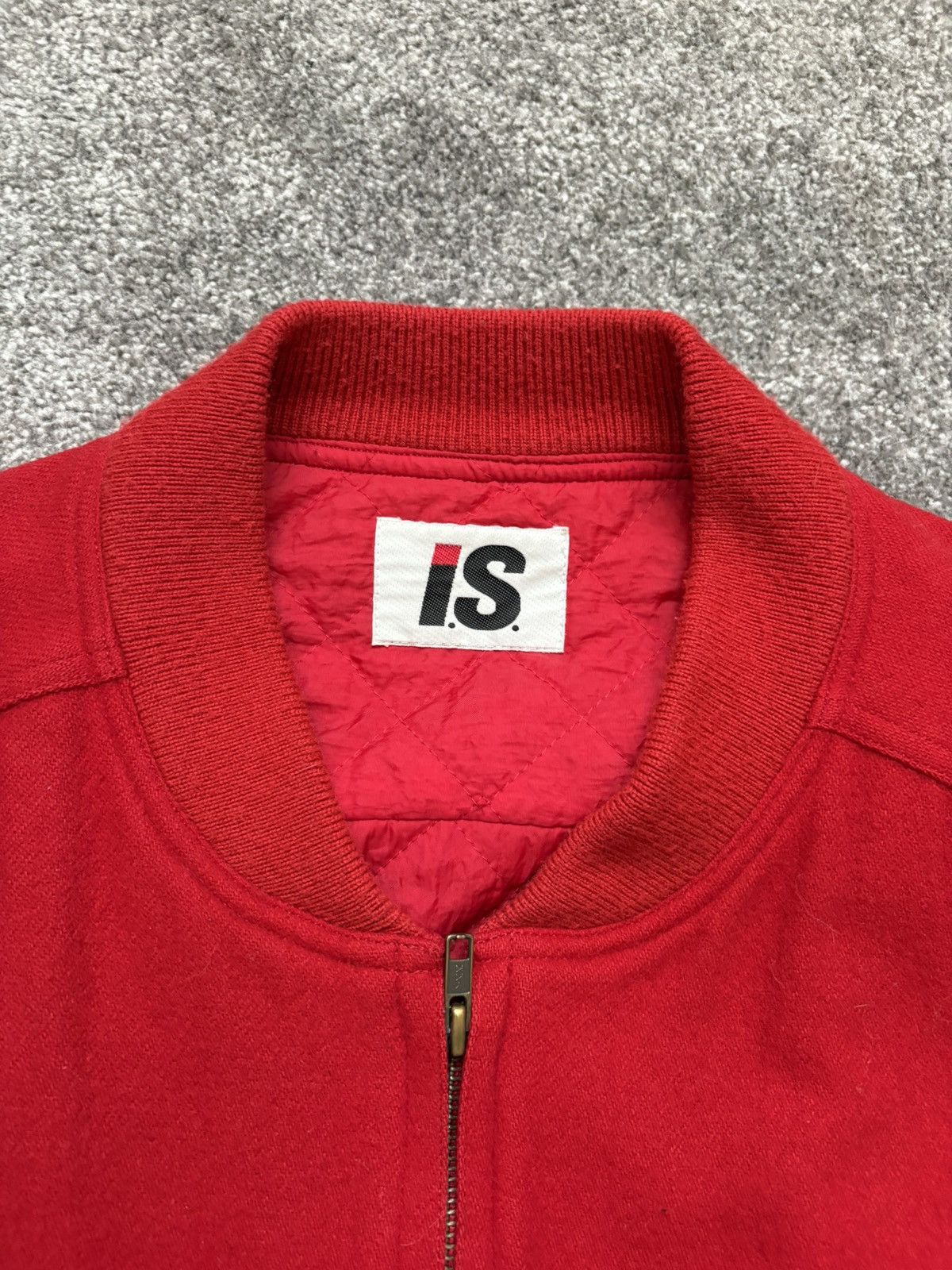 Issey Miyake × Tsumori Chisato × Vintage Issey Miyake Sport 80s Wool Care-Label Bomber Jacket Size US M / EU 48-50 / 2 - 10 Thumbnail