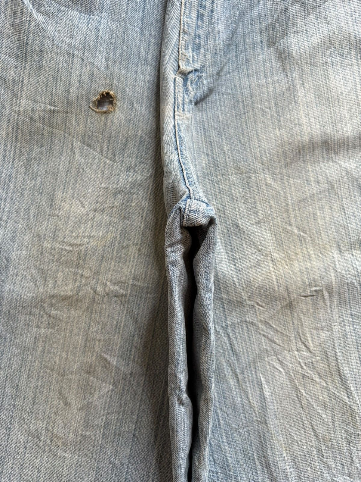 Dogtown × Japanese Brand Vintage Dog Town Mud Wash Distressed Loose Baggy Jorts Size US 32 / EU 48 - 7 Thumbnail
