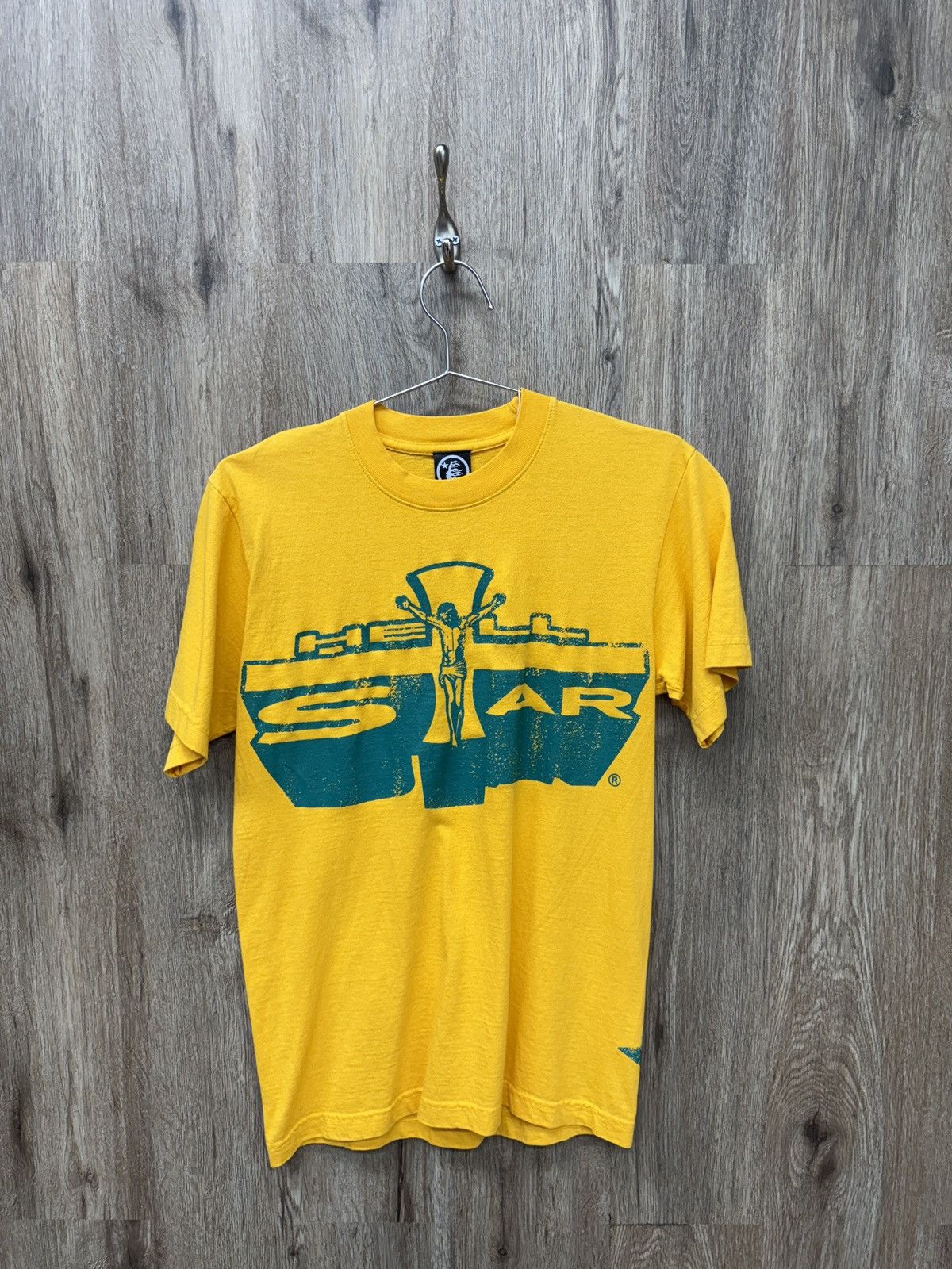 HELLSTAR HellStar Yellow Path to paradise Short Sleeve Size US XS / EU 42 / 0 - 1 Thumbnail