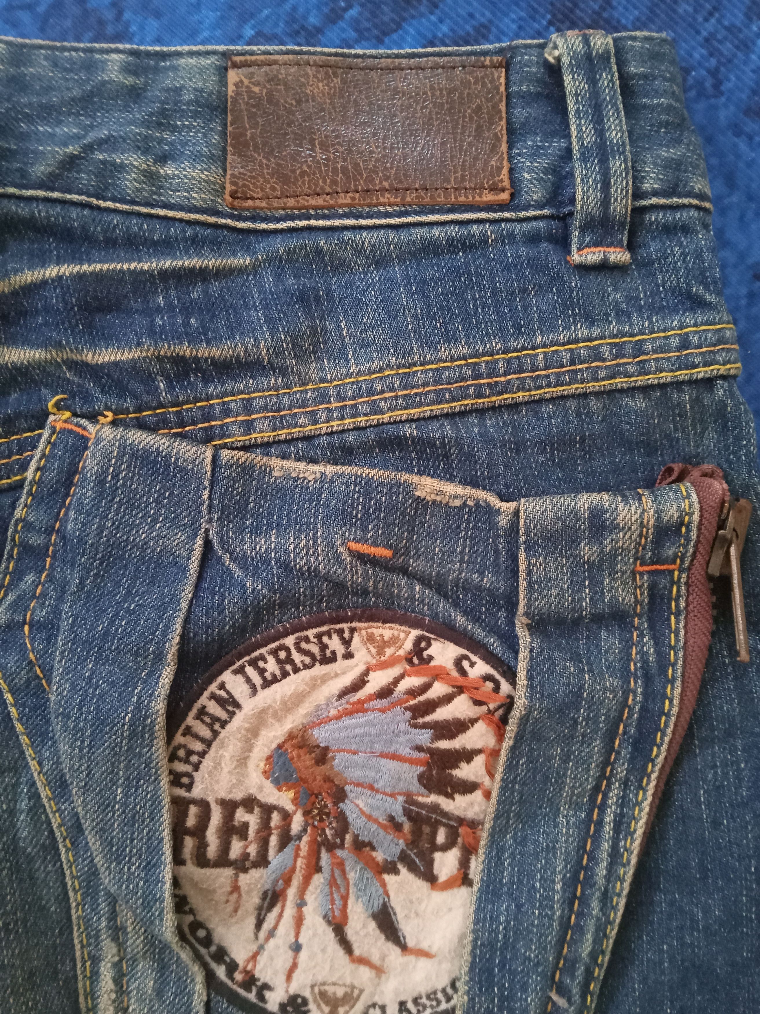 Japanese Brand Red Pepper Rare Design Jeans Size US 33 - 12 Thumbnail
