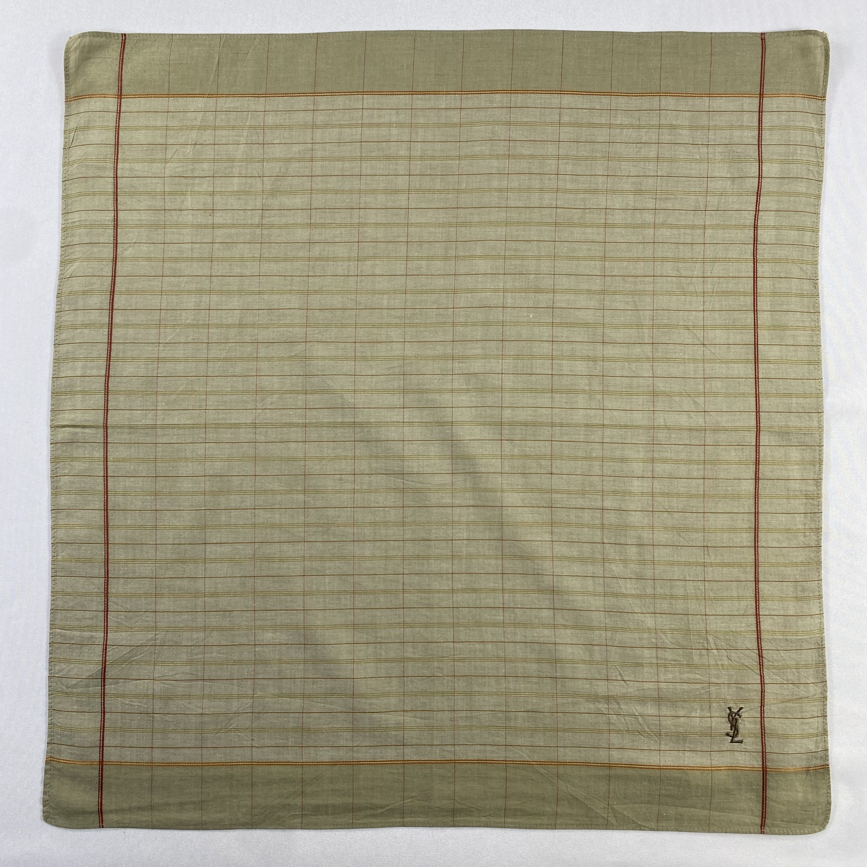 Vintage × Yves Saint Laurent Yves Saint Laurent Neckerchief / Handkerchief-P844 Size ONE SIZE - 1 Thumbnail