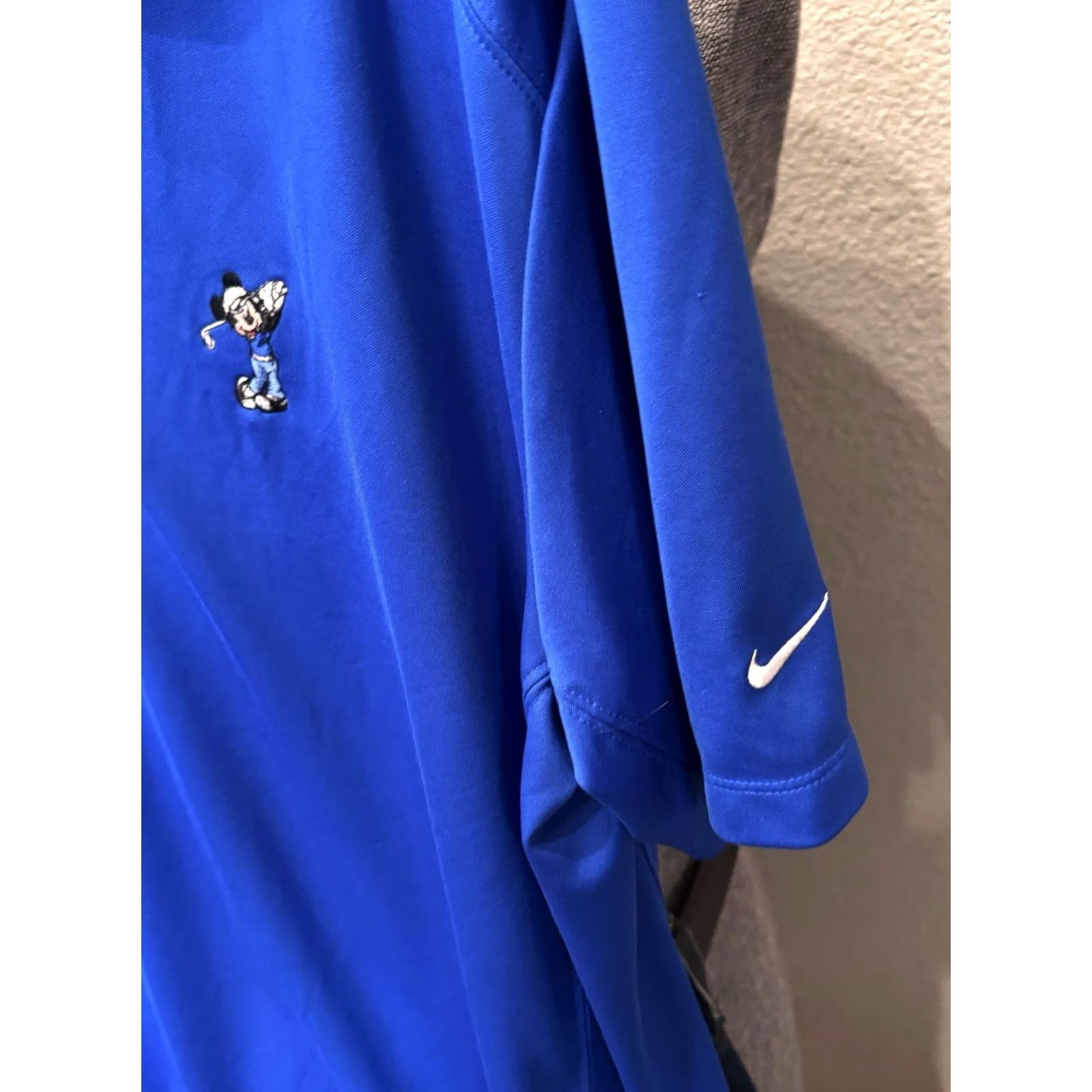 Nike Mickey Mouse Golfing POLO SHIRT XL Mens