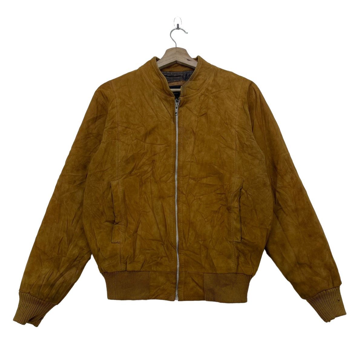 Genuine Leather × Leather × Vintage Japannese Brand Bomber 90s Leather Jacket Size US S / EU 44-46 / 1 - 1 Thumbnail
