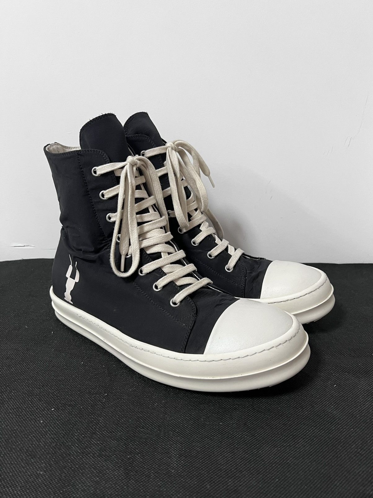 Rick Owens Drkshdw Rick owens drkshdw ramones high top sneakers Size US 9.5 / EU 42-43 - 5 Thumbnail