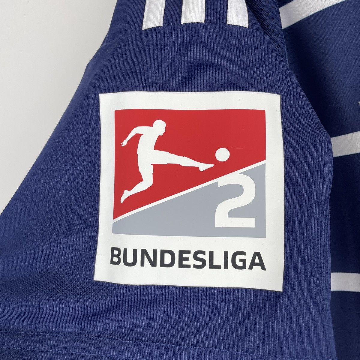 Adidas Hamburg SV Noah Katterbach Away Adidas Jersey 2024/2025 BNWT Size US L / EU 52-54 / 3 - 6 Thumbnail