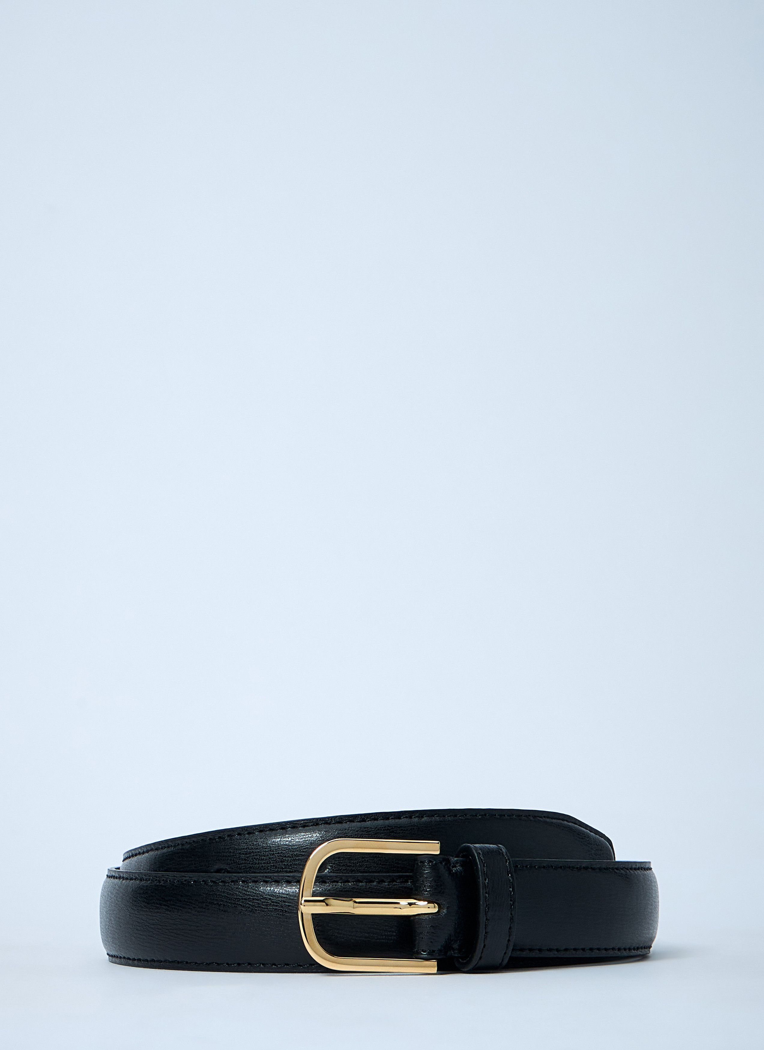 Toteme Slim Leather Belt Size ONE SIZE - 1 Thumbnail