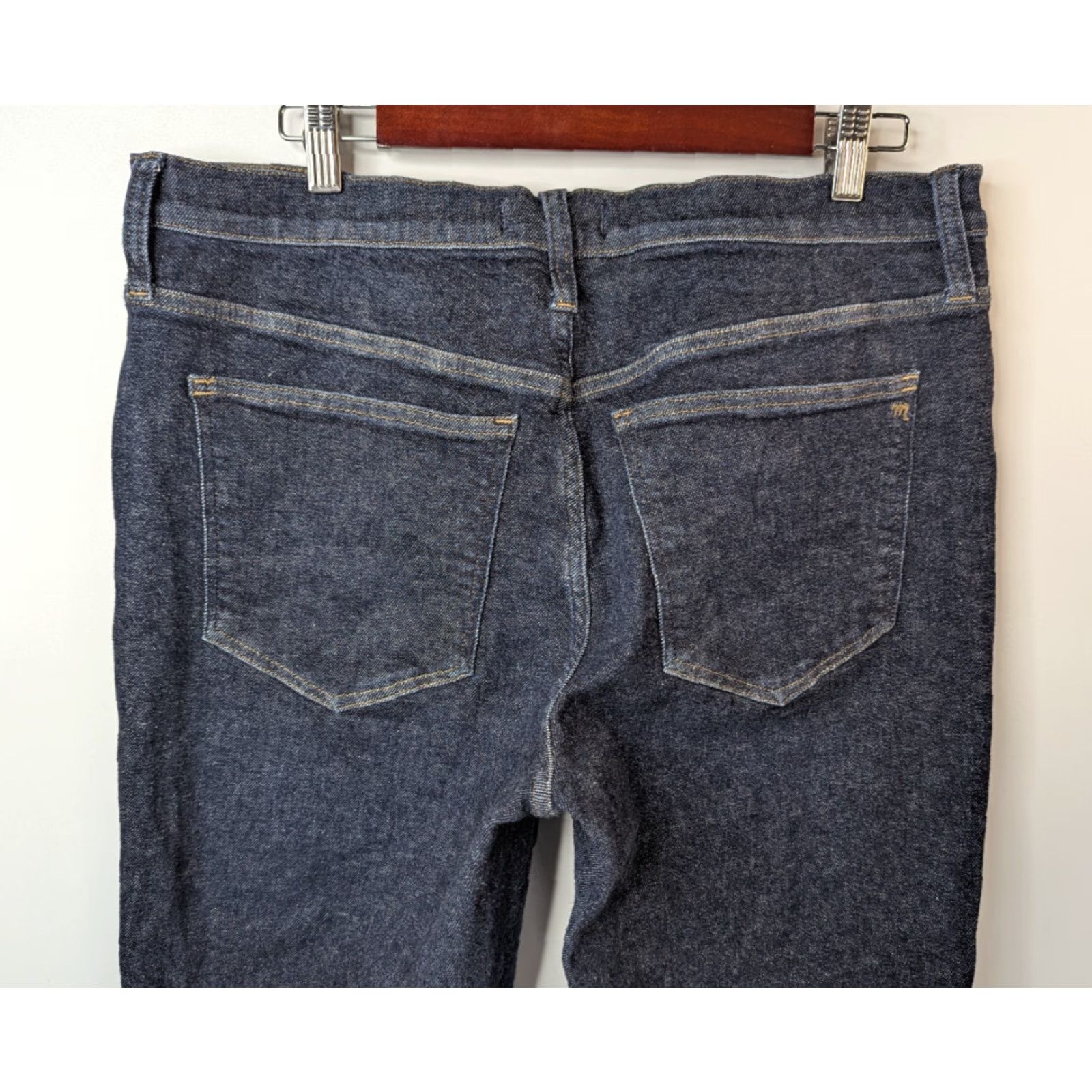Madewell Madewell Jeans Mid-Rise Ankle Blue Denim 32 Women's Shirt? Size 24" / US 00 / IT 34 - 4 Thumbnail