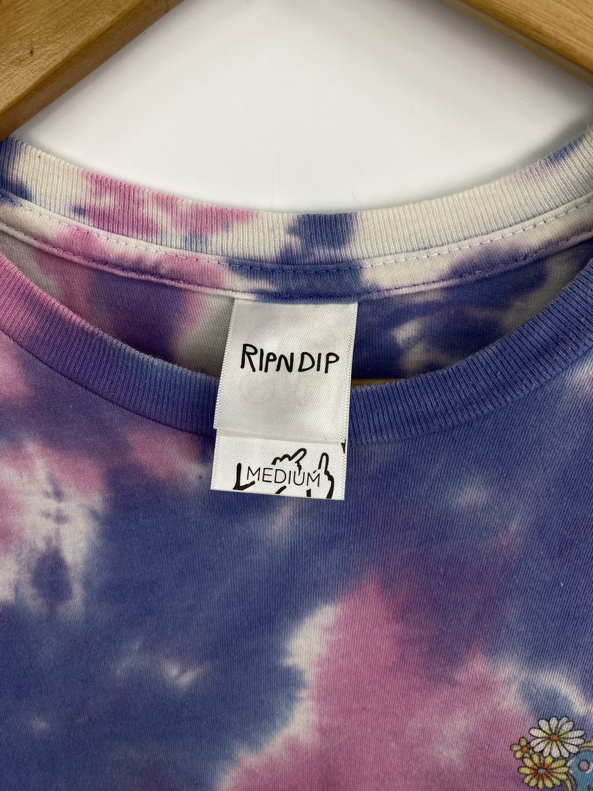 Golf Wang × RIPNDIP ☮️ ✌️ Rip N Dip Peace Tie Dye Love t-shirt hype rare retro Y2K Size US M / EU 48-50 / 2 - 8 Thumbnail