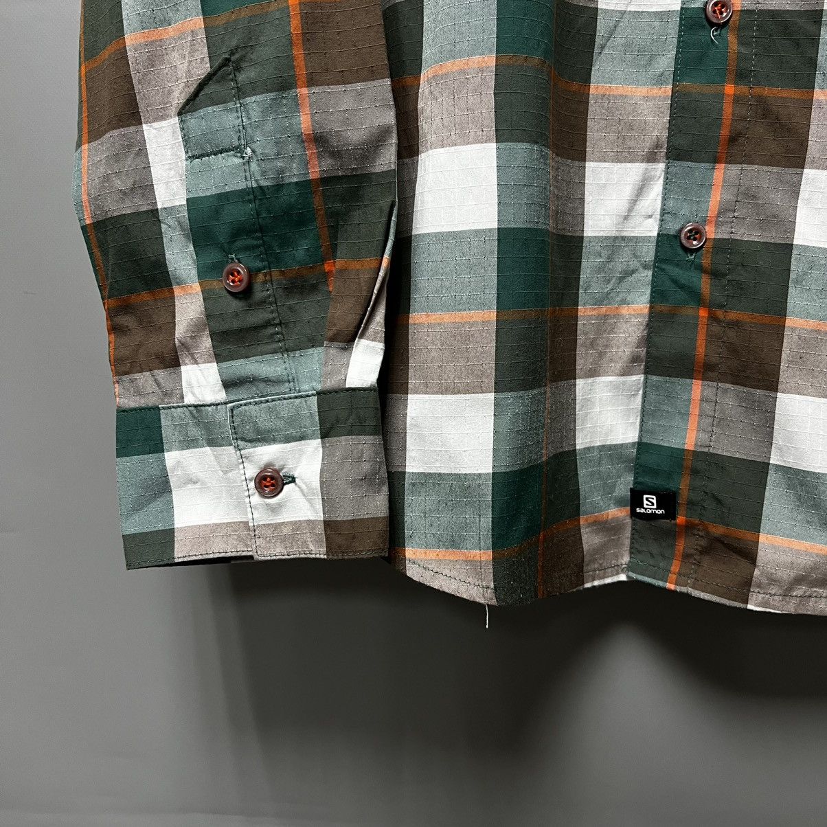 Salomon Salomon Shirt Button Up Men’s Plaid size M Size US M / EU 48-50 / 2 - 4 Thumbnail