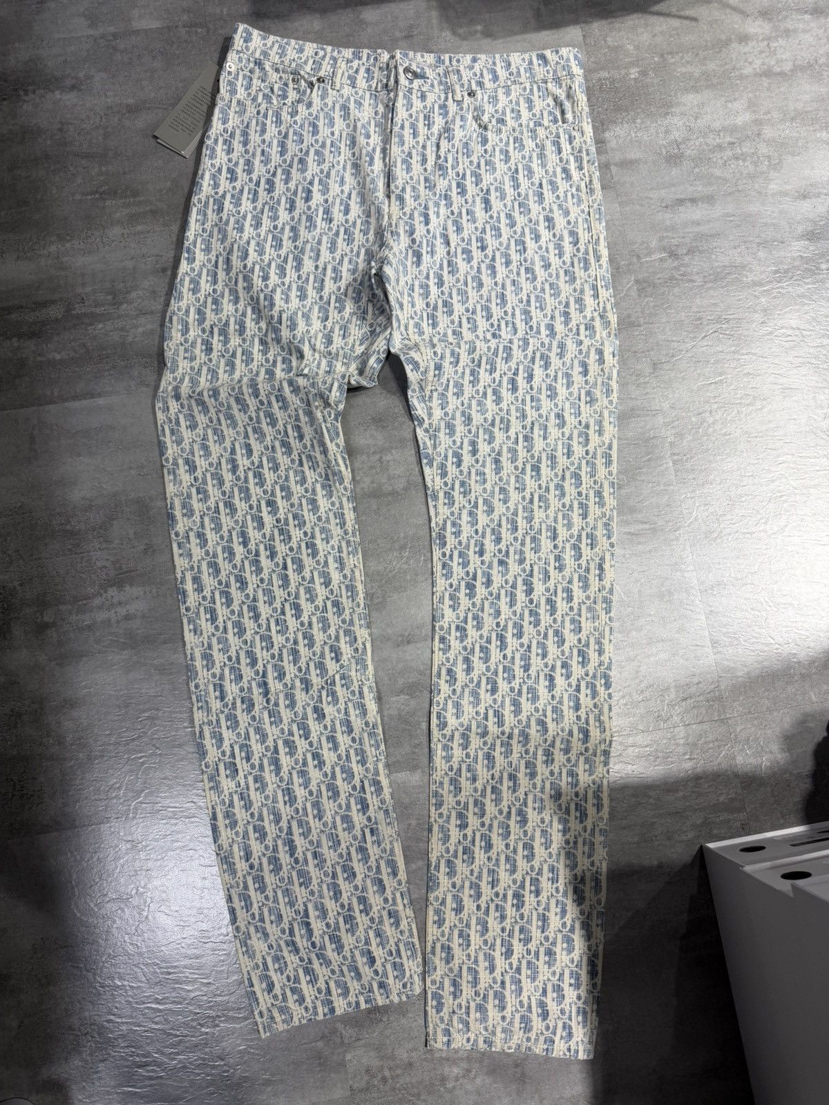 Dior Dior Oblique Slim-fit Jeans Size US 32 / EU 48 - 1 Thumbnail
