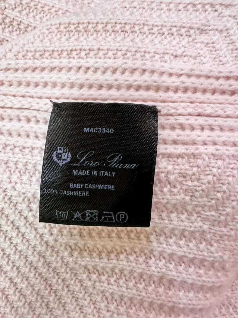 Loro Piana LORO PIANA Pink cashmere cardigan coat Size XS / US 0-2 / IT 36-38 - 6 Thumbnail