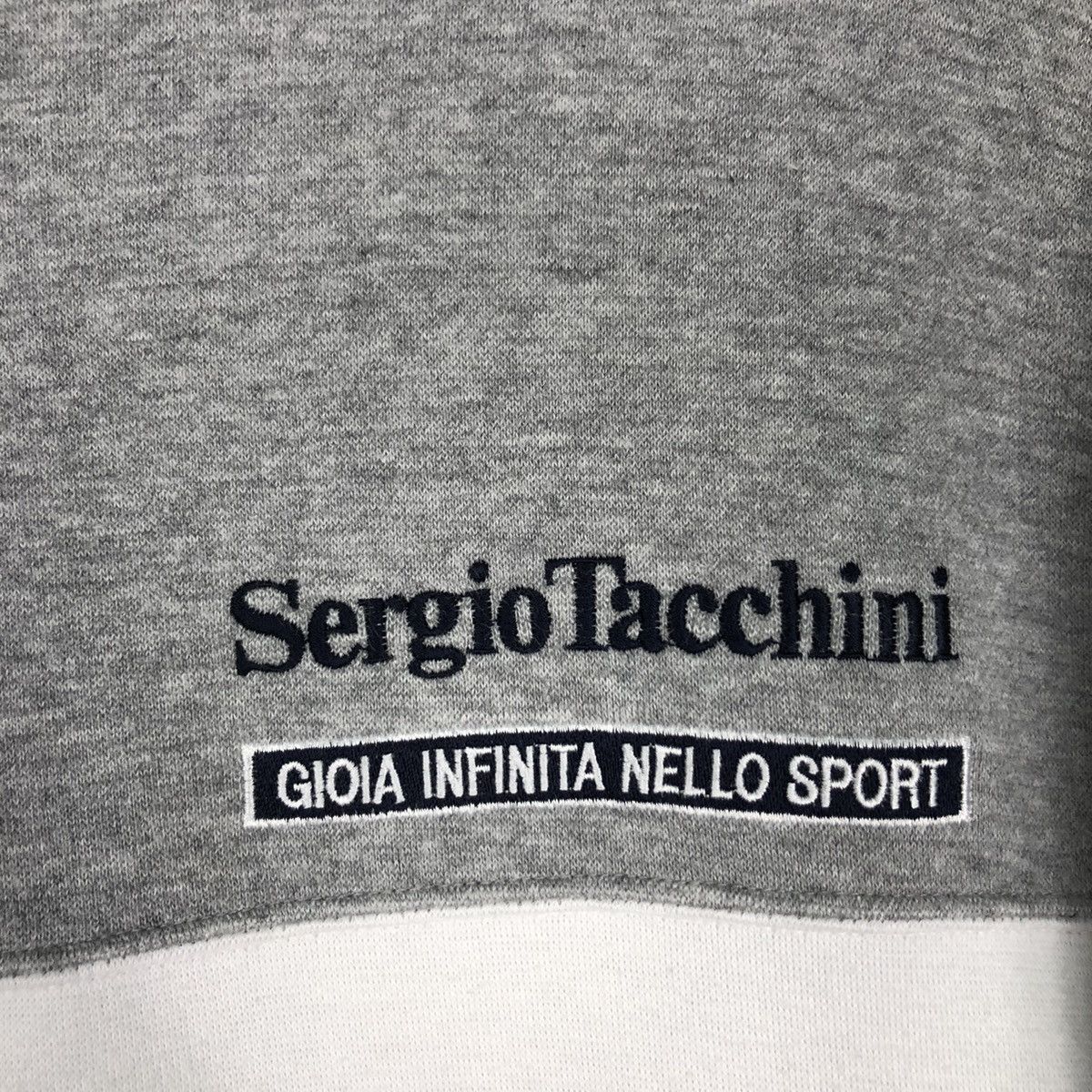 Sergio Tacchini × Vintage Vintage Sergio Tacchini Sweatshirt 90s Collection Large Size US L / EU 52-54 / 3 - 10 Thumbnail