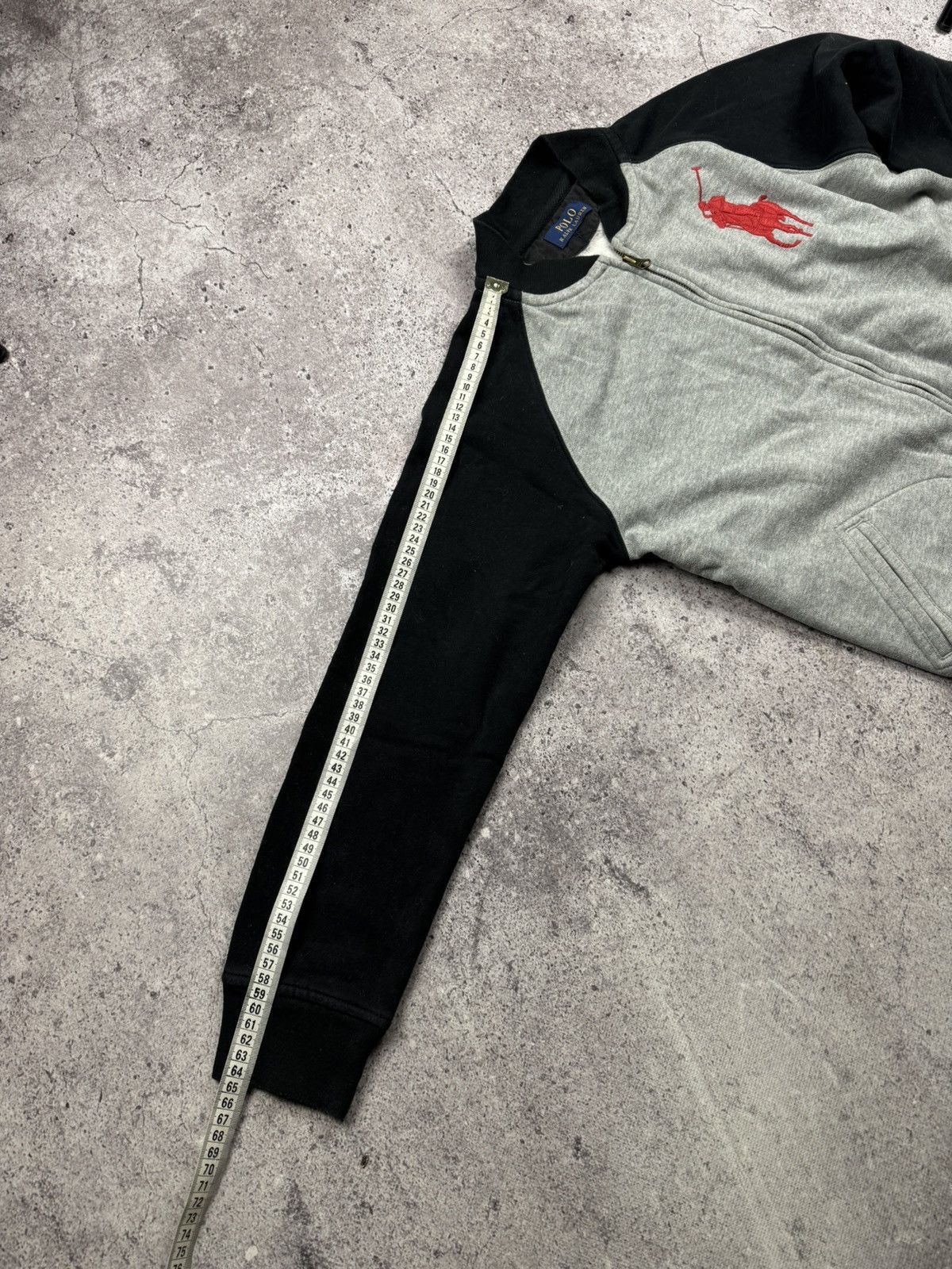 Polo Ralph Lauren Vintage Polo Ralph Lauren Big Pony Full Zip Bomber Sweater Size US S / EU 44-46 / 1 - 6 Thumbnail