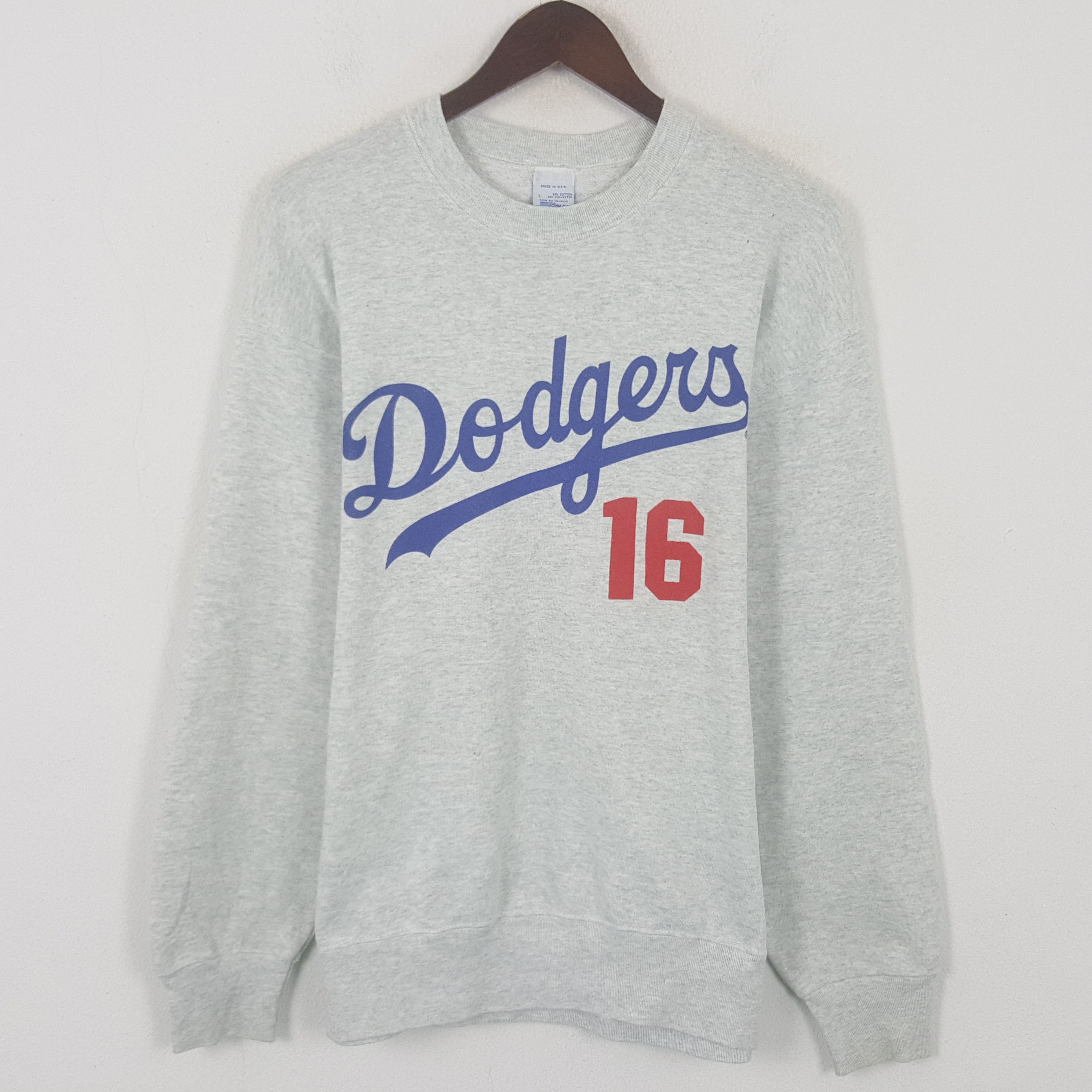 MLB Vintage MLB X Dodgers 16 NOMO 16 Sweatshirt Size US L / EU 52-54 / 3 - 1 Thumbnail