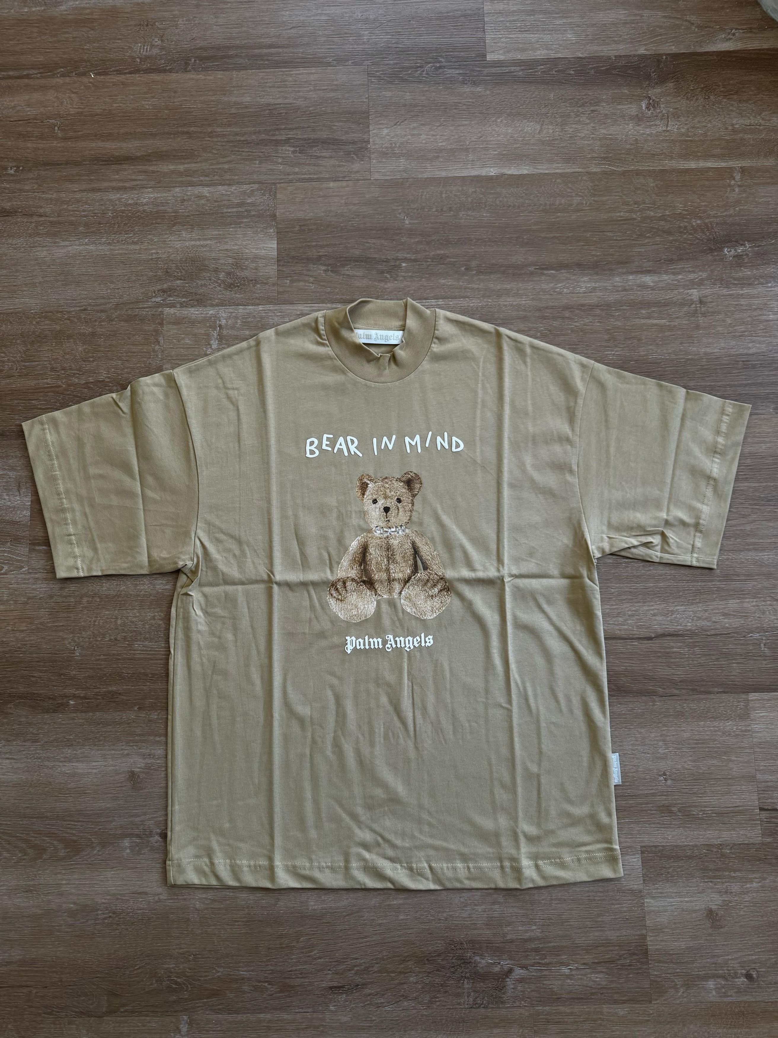 Palm Angels CC000021 Bear In Mind T-Shirt in Beige Size US S / EU 44-46 / 1 - 2 Thumbnail
