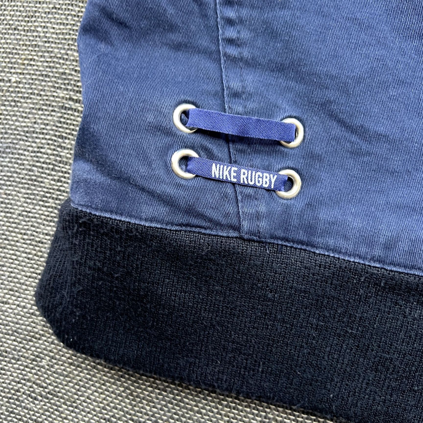Nike VINTAGE Nike Rugby Track Jacket Blue FFR Full Zip Medium Men Men’s Size US M / EU 48-50 / 2 - 6 Thumbnail