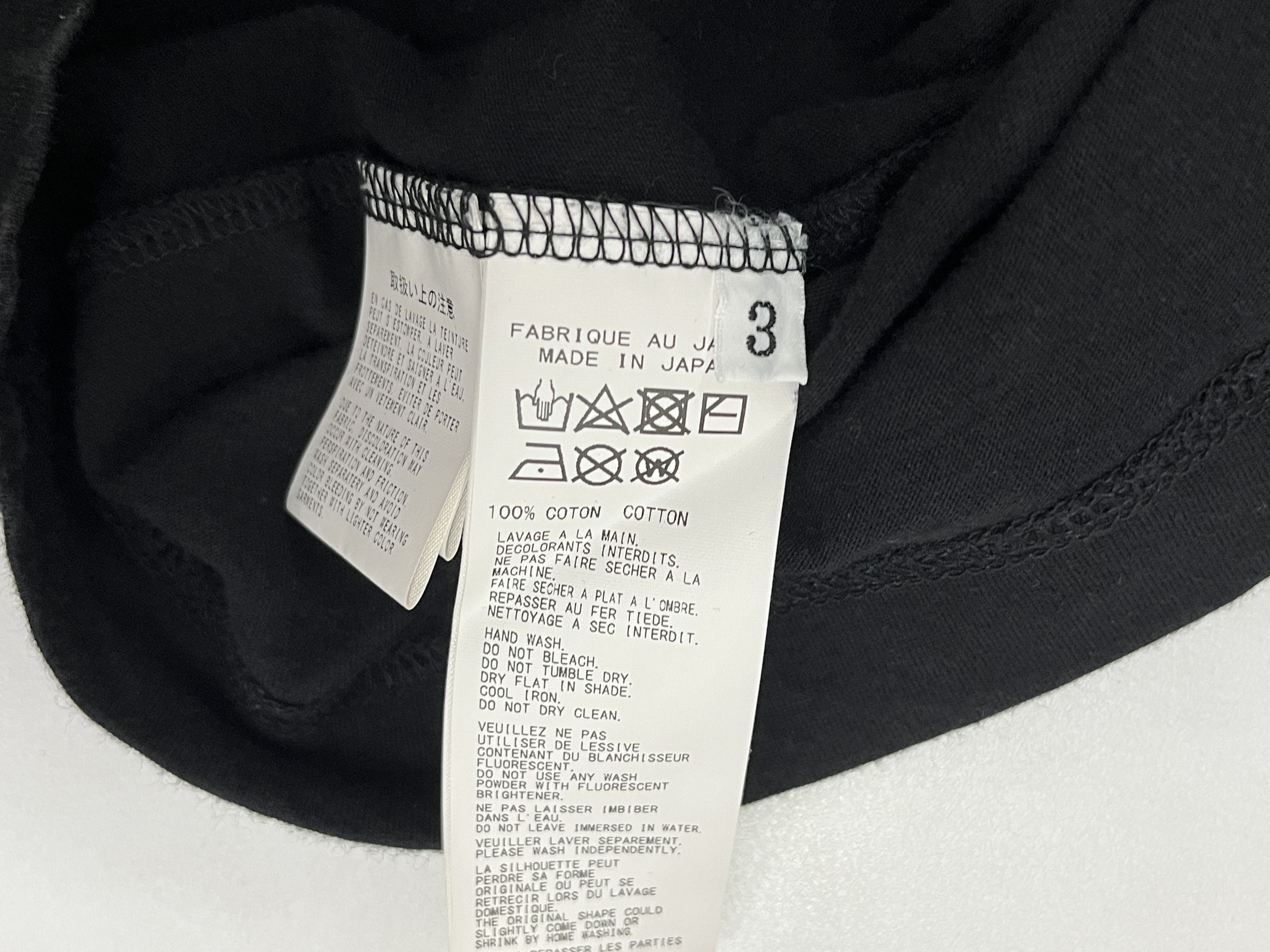 Yohji Yamamoto Yohji Yamamoto Pour Homme Pigment Paper T-Shirt Size US L / EU 52-54 / 3 - 6 Thumbnail