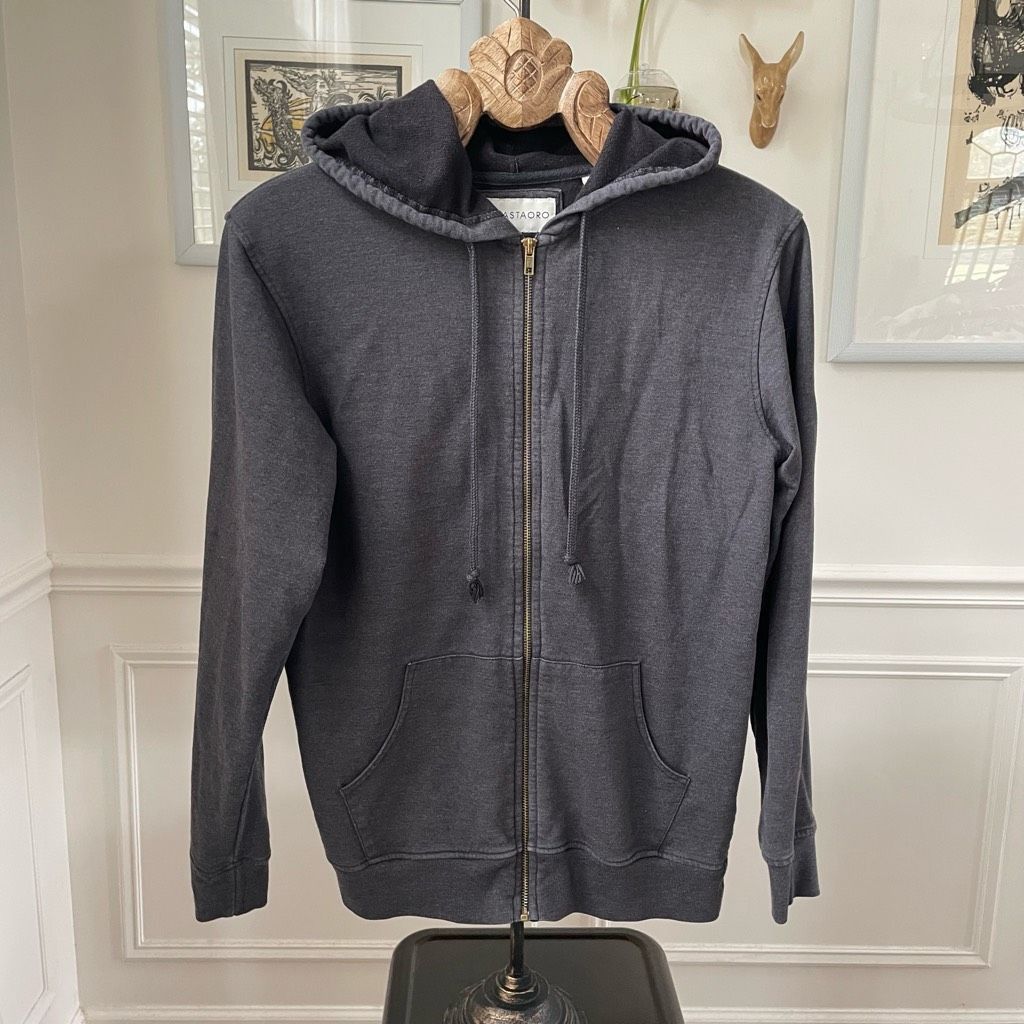 Other Coastaoro Mens Ventura Zip-Up Hoodie Grey S Size US S / EU 44-46 / 1 - 1 Thumbnail