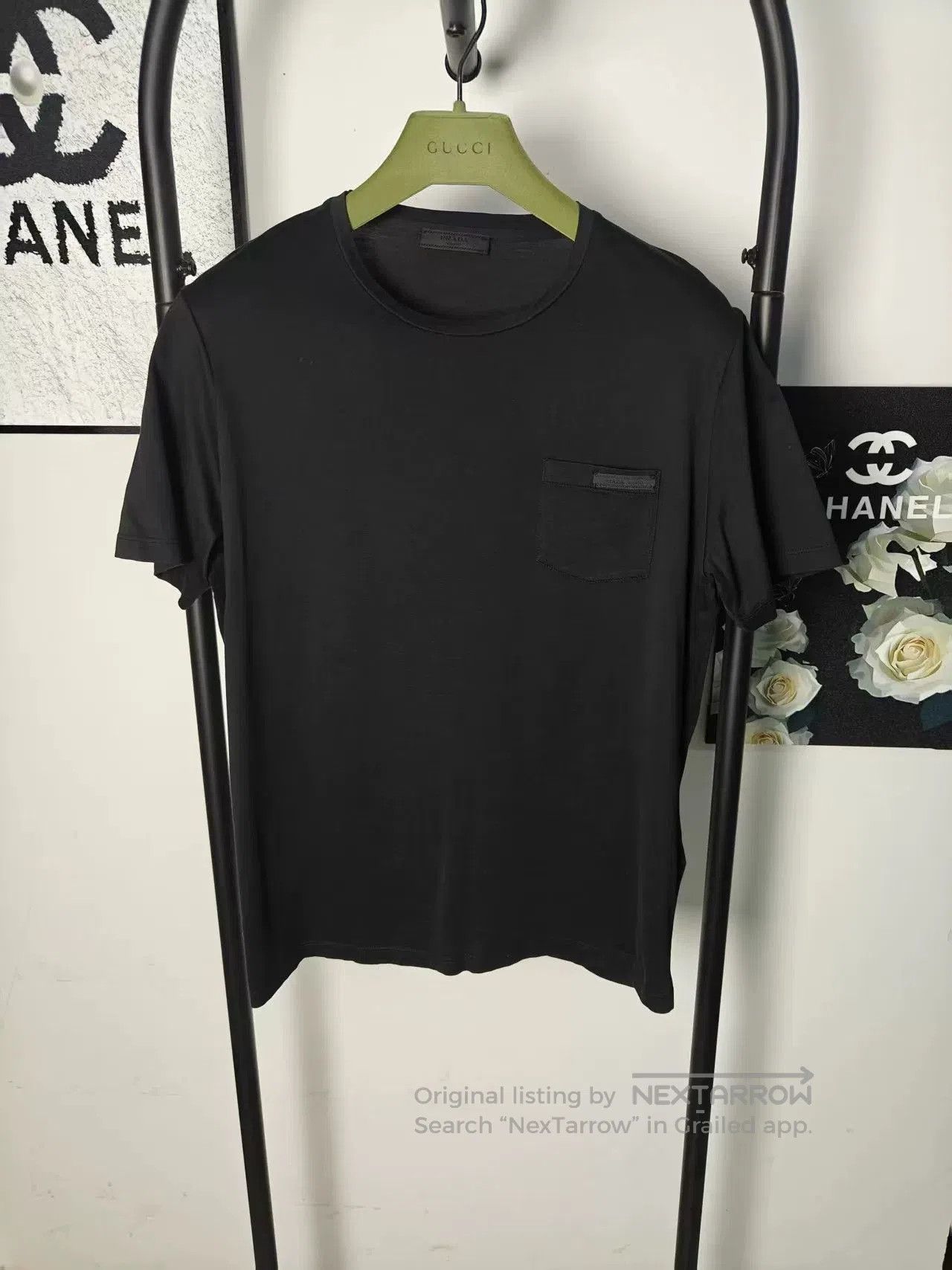 Prada Prada Pocket Logo Short Sleeve Shirt. Size US S / EU 44-46 / 1 - 1 Thumbnail