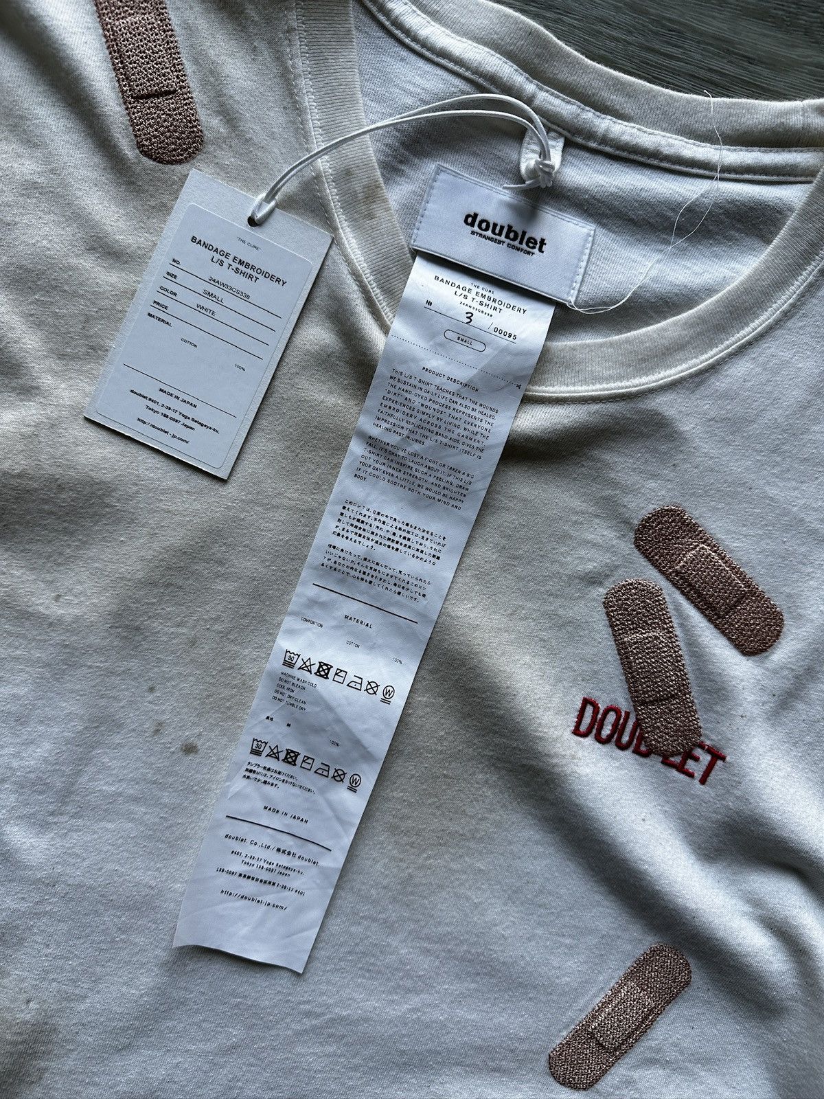 Doublet Doublet Bandage embroidery T-shirt Size US S / EU 44-46 / 1 - 4 Thumbnail