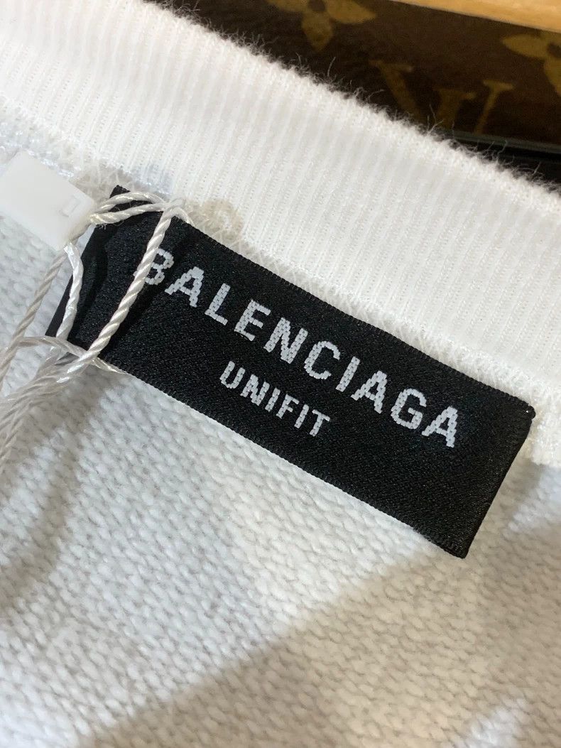 Balenciaga Hoodie White Women's Wear