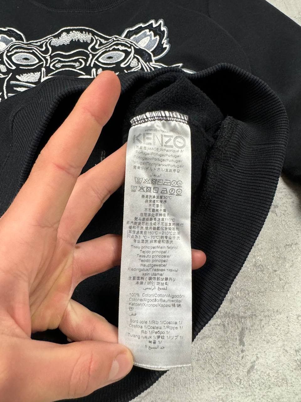 Kenzo Kenzo Paris Women's Black Sweatshirt Tiger Logo Size M Size M / US 6-8 / IT 42-44 - 13 Thumbnail