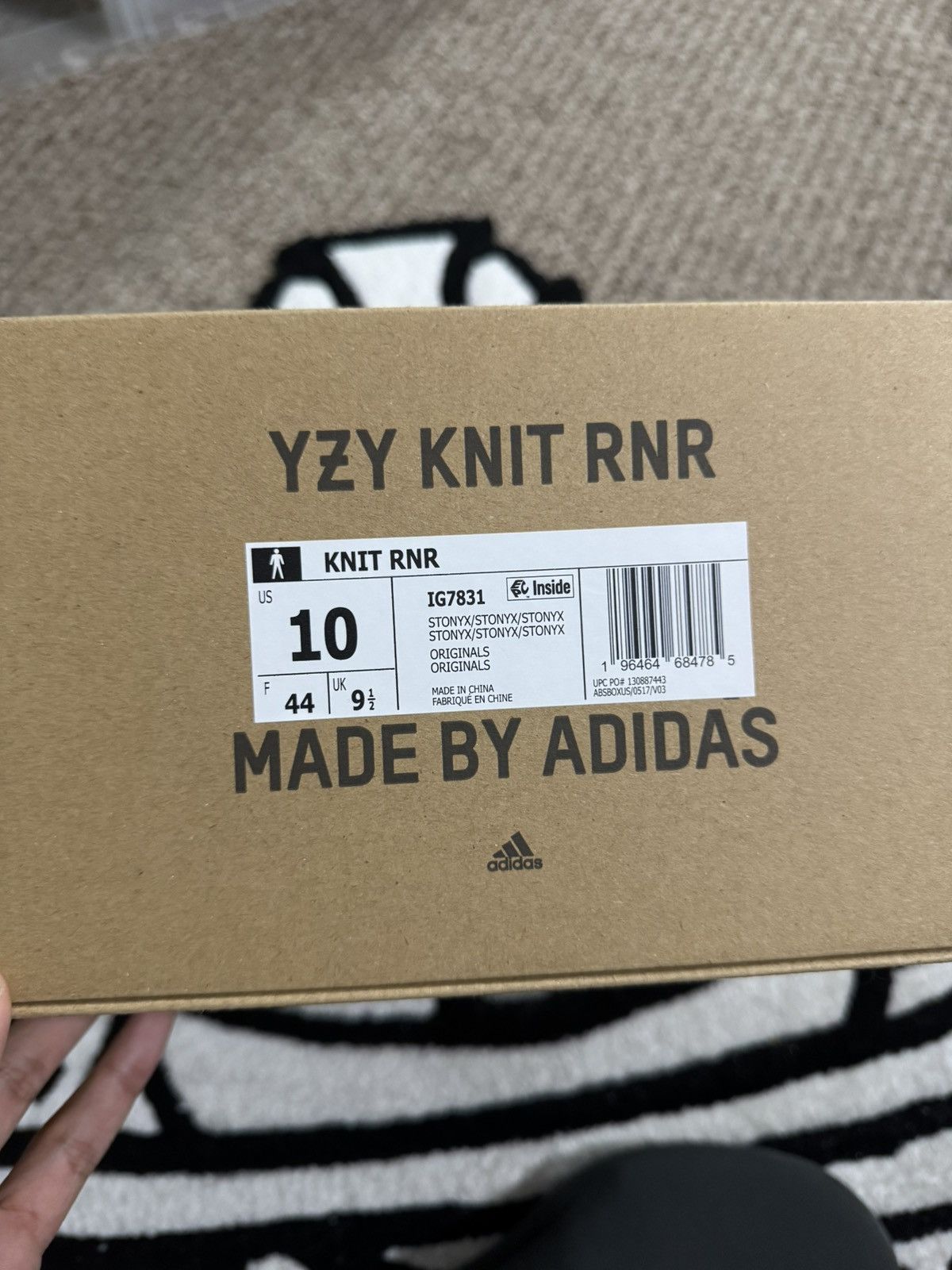 Yeezy Yeezy Knit runner black Size US 10 / EU 43 - 4 Thumbnail