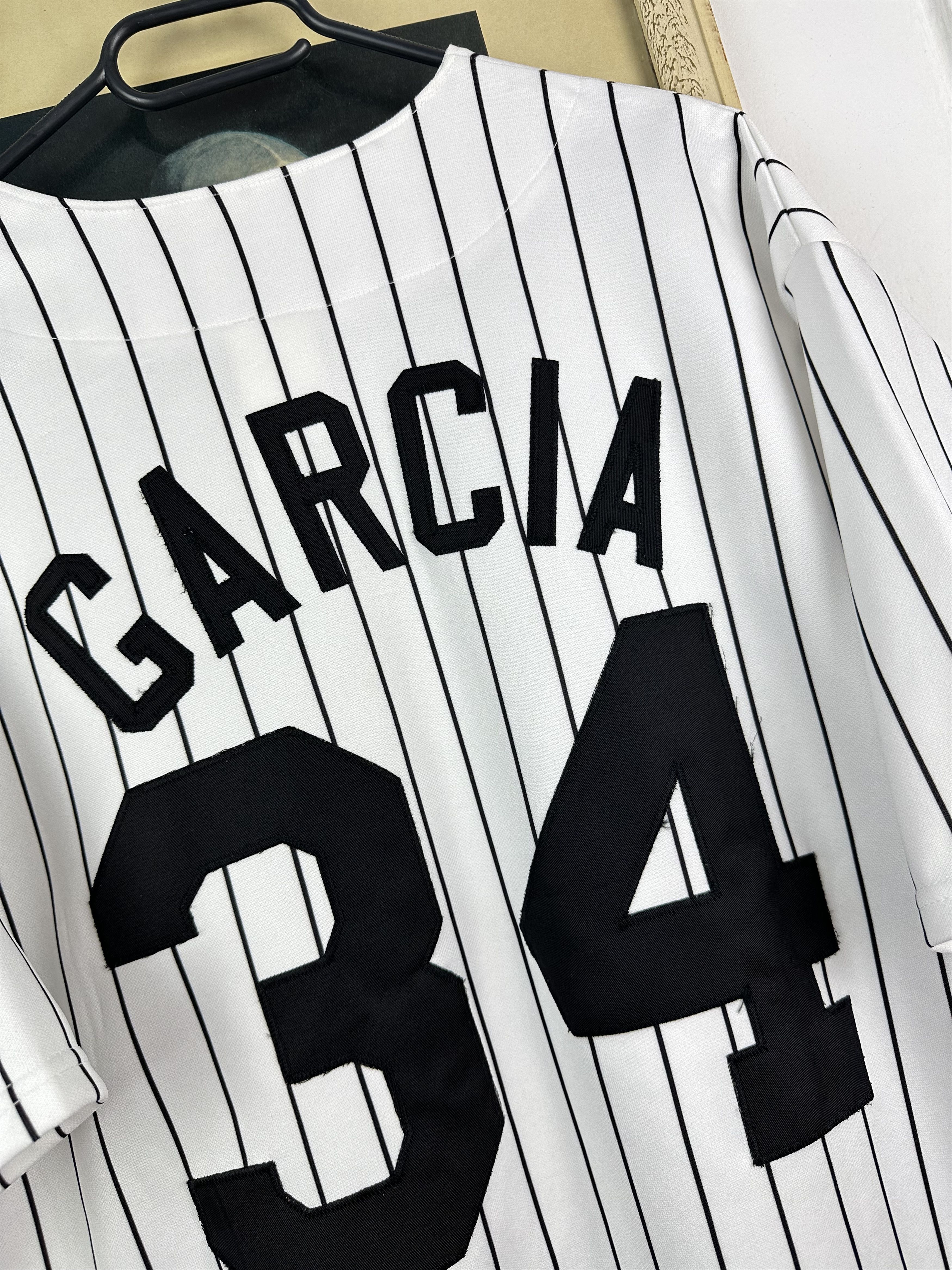 MLB × Vintage Vintage Chicago White Sox MLB #34 Garcia Jersey Shirt Rare Size US XL / EU 56 / 4 - 10 Thumbnail