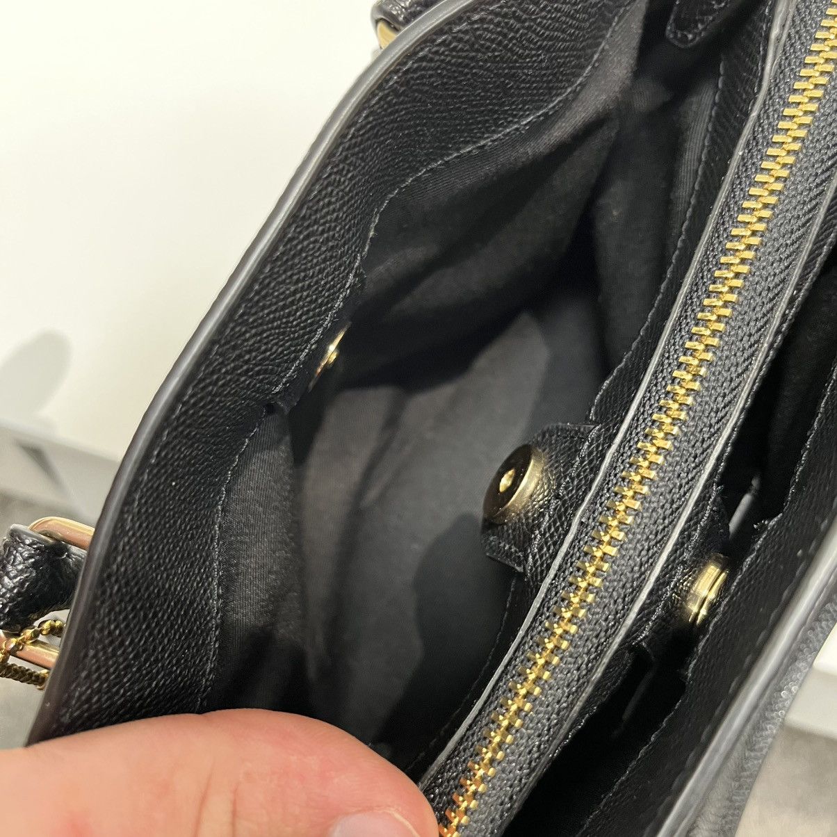 Coach Coach Leather Bag Black Size ONE SIZE - 7 Thumbnail
