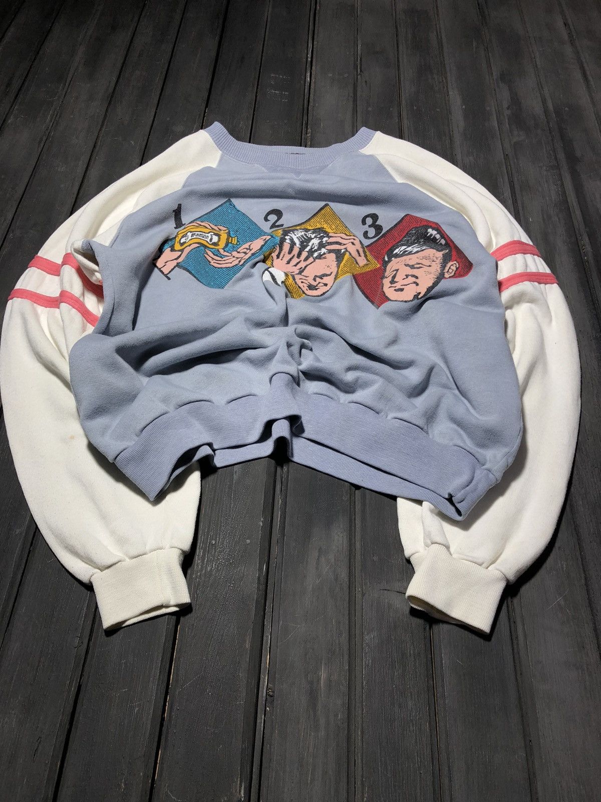 If Six Was Nine × Japanese Brand × Le Grande Bleu (L.G.B.) Vintage Streetwear Kapital Style Japanese Sweatshirt 90s Size US L / EU 52-54 / 3 - 1 Thumbnail