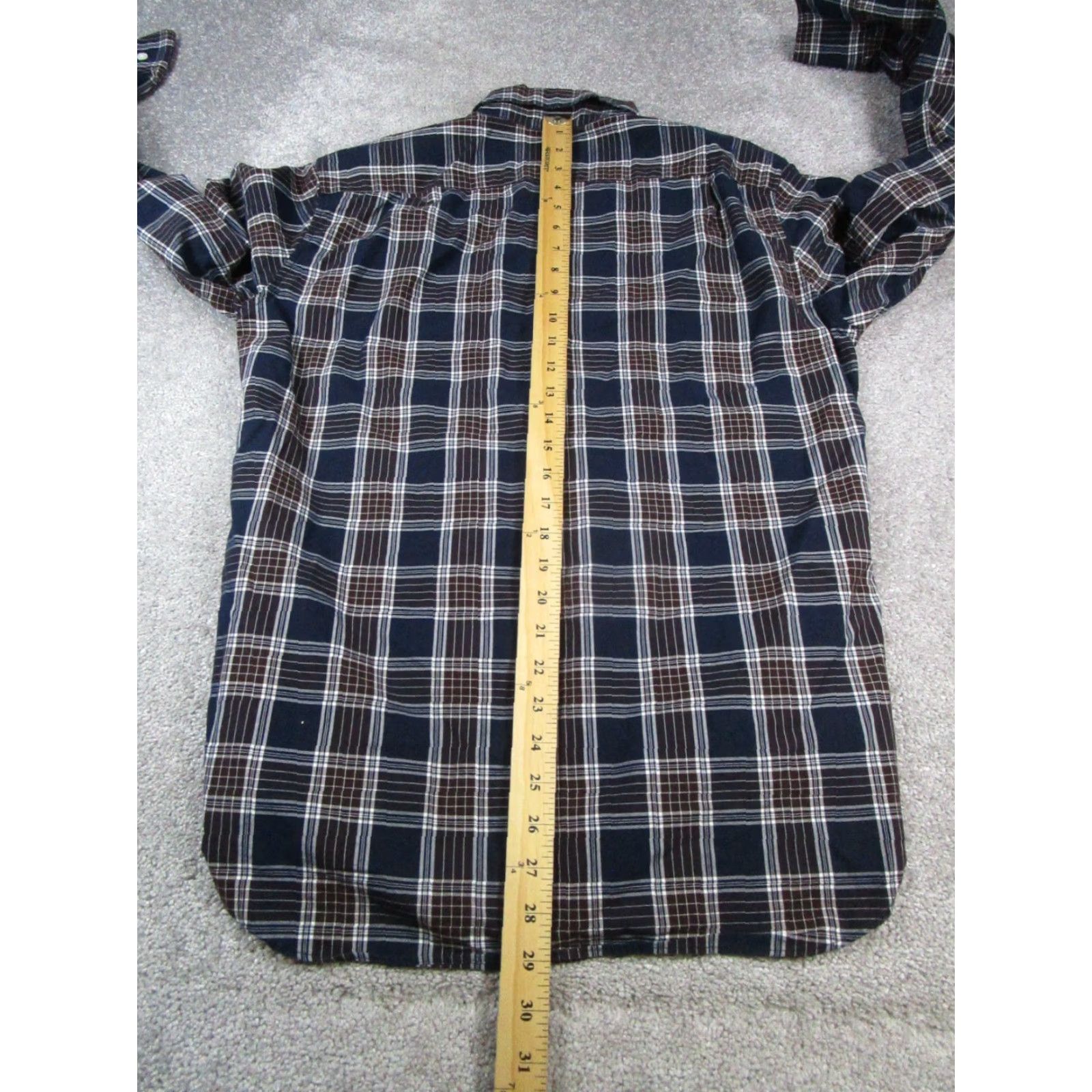 Bonobos Bonobos Shirt Mens Medium Brown Blue Button-Up Cotton Shirt Size US M / EU 48-50 / 2 - 7 Thumbnail