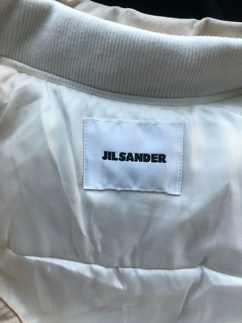 Jil Sander Jil Sander Silk-paneled baseball jacket Size M / US 6-8 / IT 42-44 - 5 Thumbnail