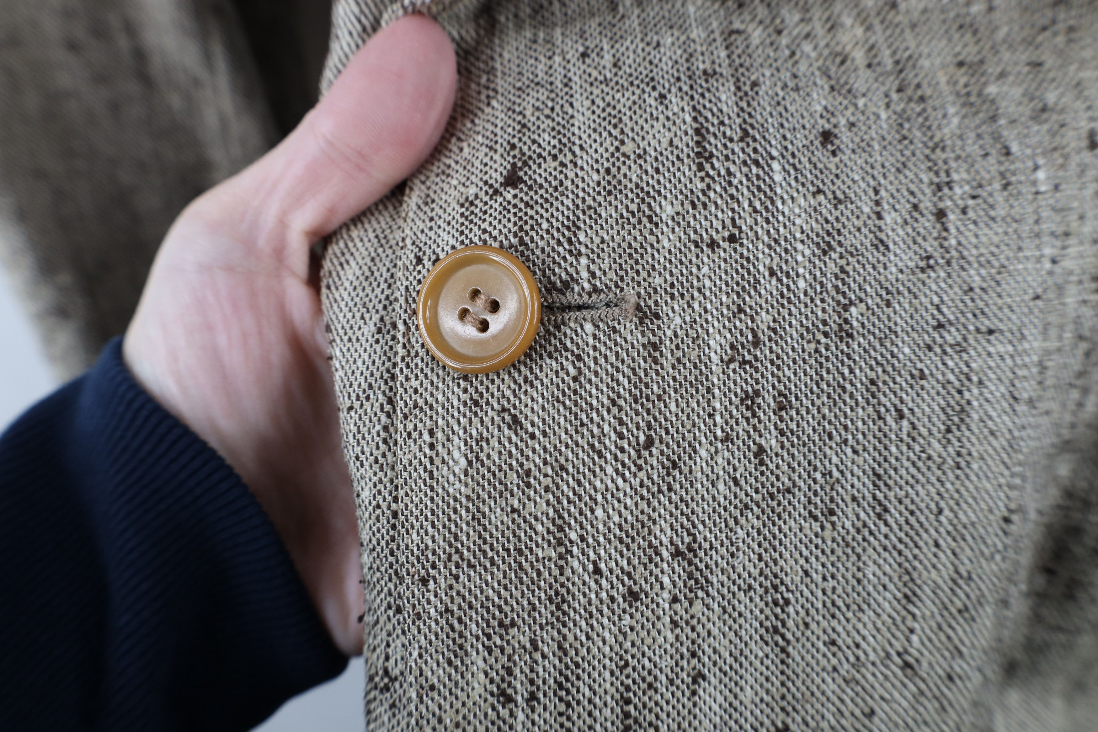 Vintage Vintage 60s 70s Rockabilly Wool Tweed Blazer Suit Jacket USA Size US L / EU 52-54 / 3 - 6 Thumbnail