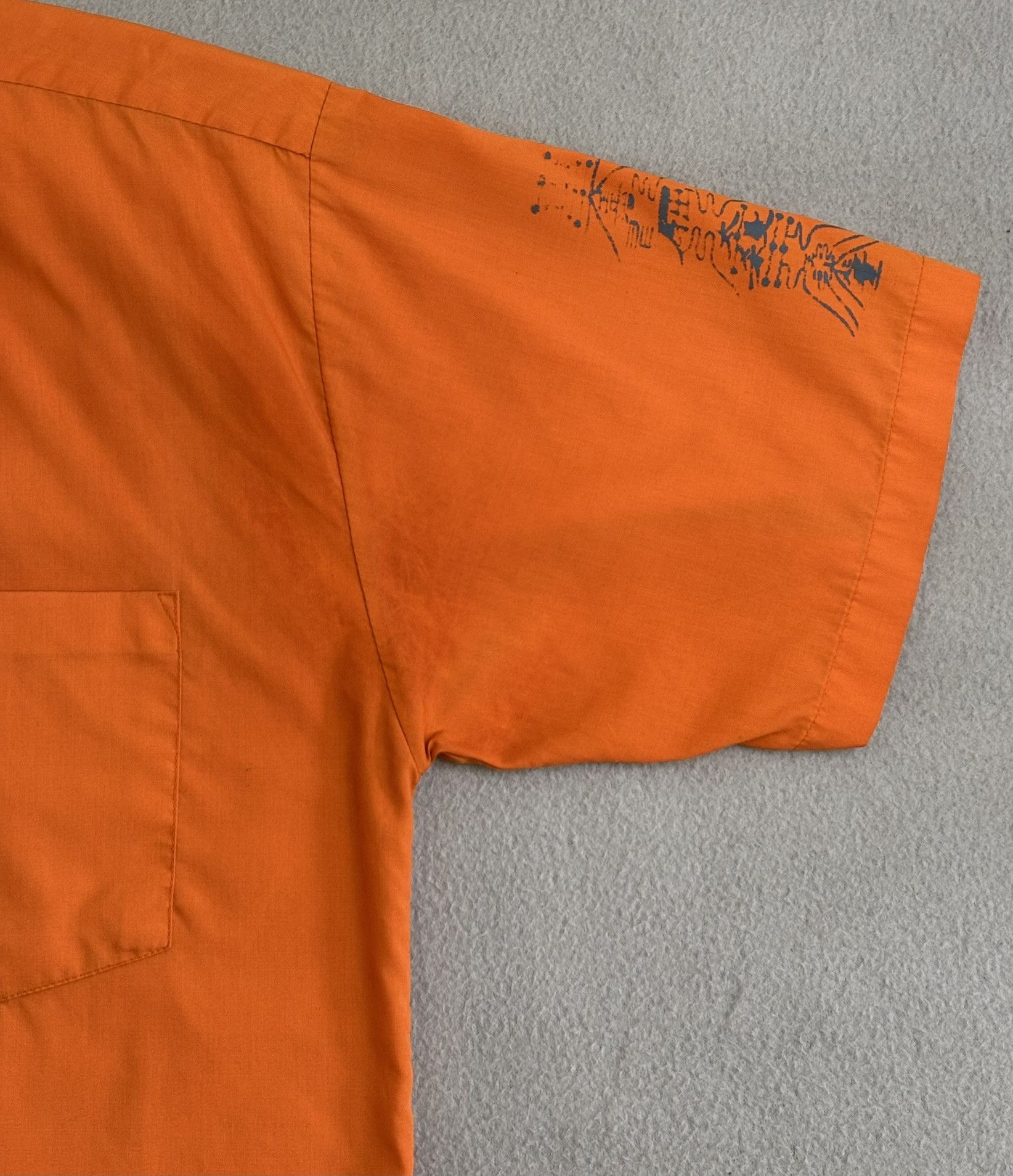 Stussy Stussy 90s shirt orange large Size US L / EU 52-54 / 3 - 10 Thumbnail