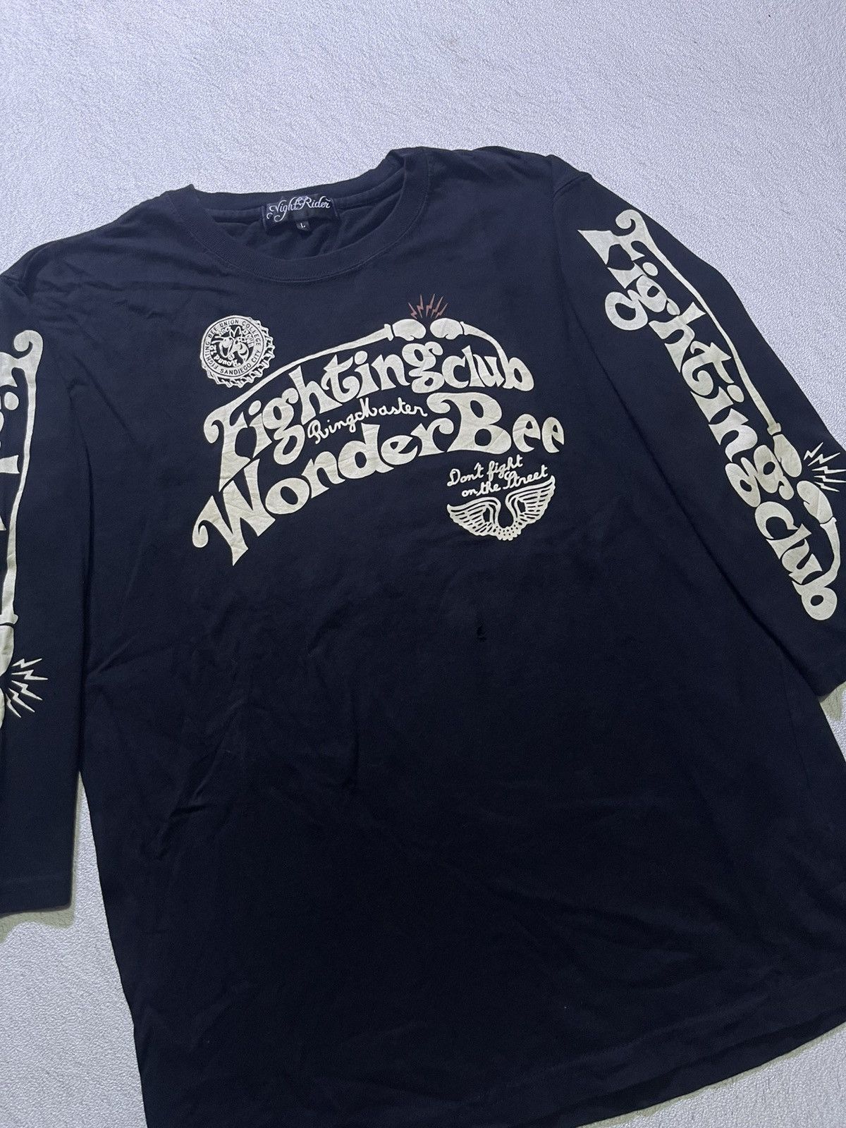 Y2K NIGHT RIDER long sleeve tshirt