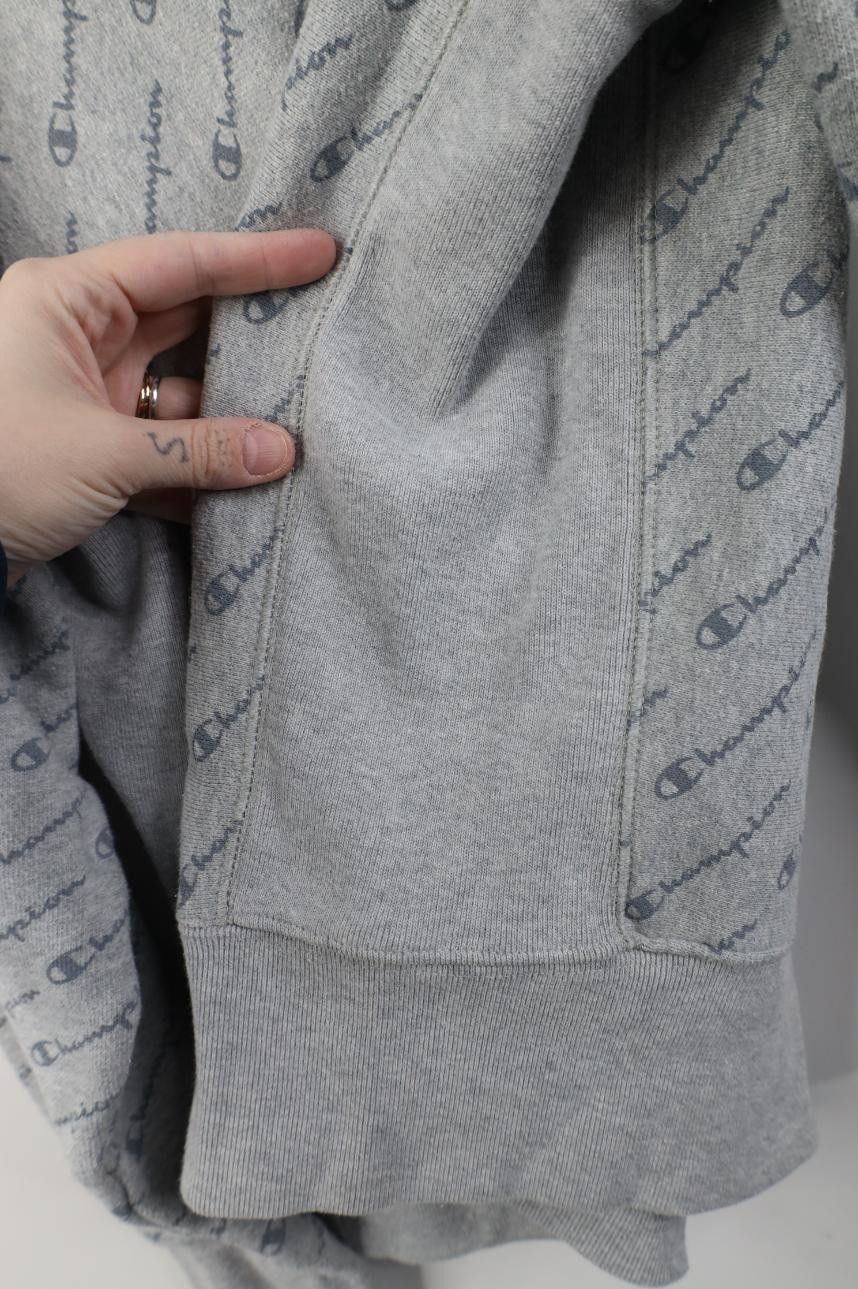 Champion Y2K Champion Reverse Weave Print Crewneck Sweatshirt Gray Size US S / EU 44-46 / 1 - 11 Thumbnail