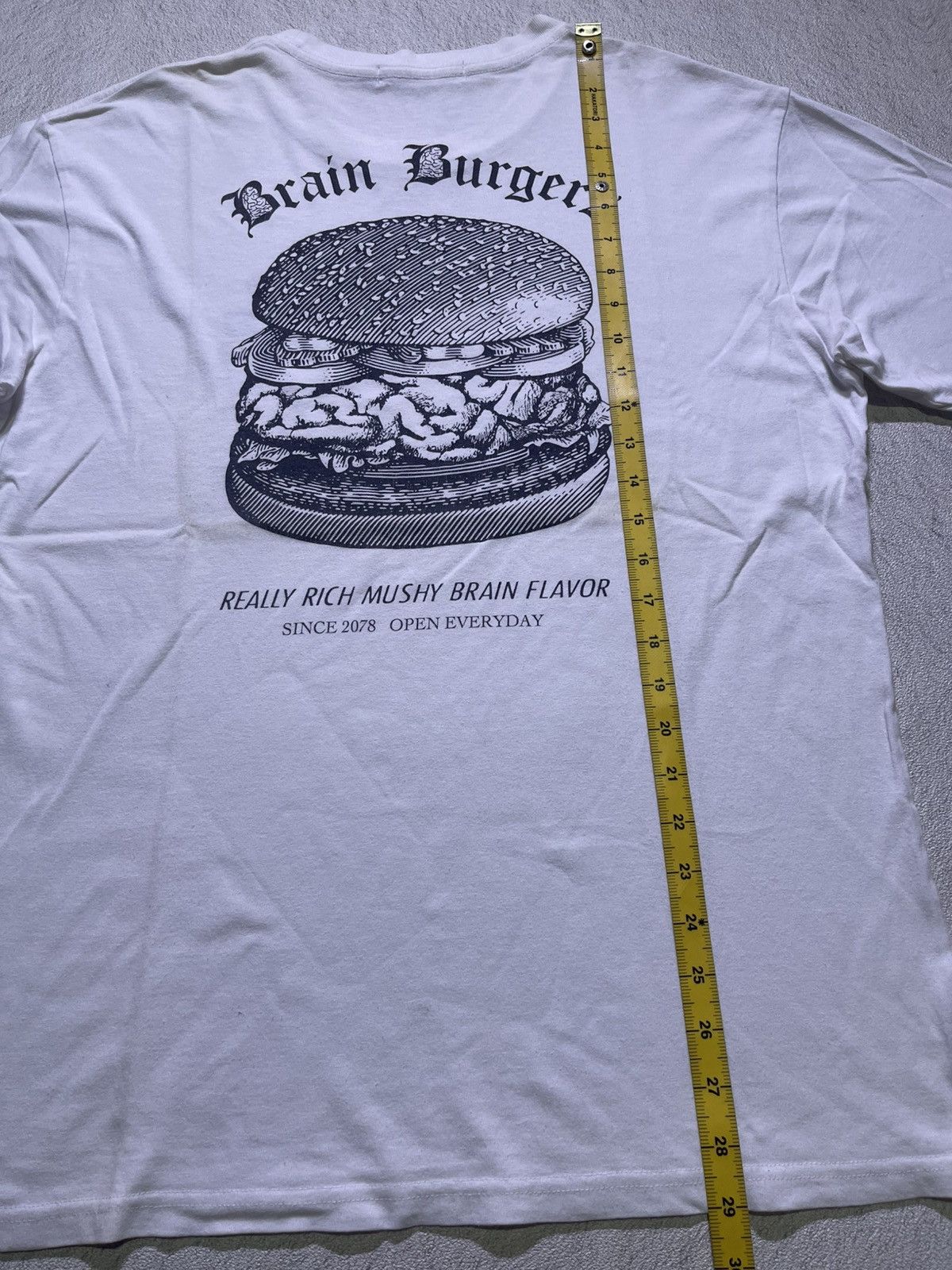 Undercover UNDERCOVER BRAIN BURGERS short sleeve tshirt Size US M / EU 48-50 / 2 - 10 Thumbnail