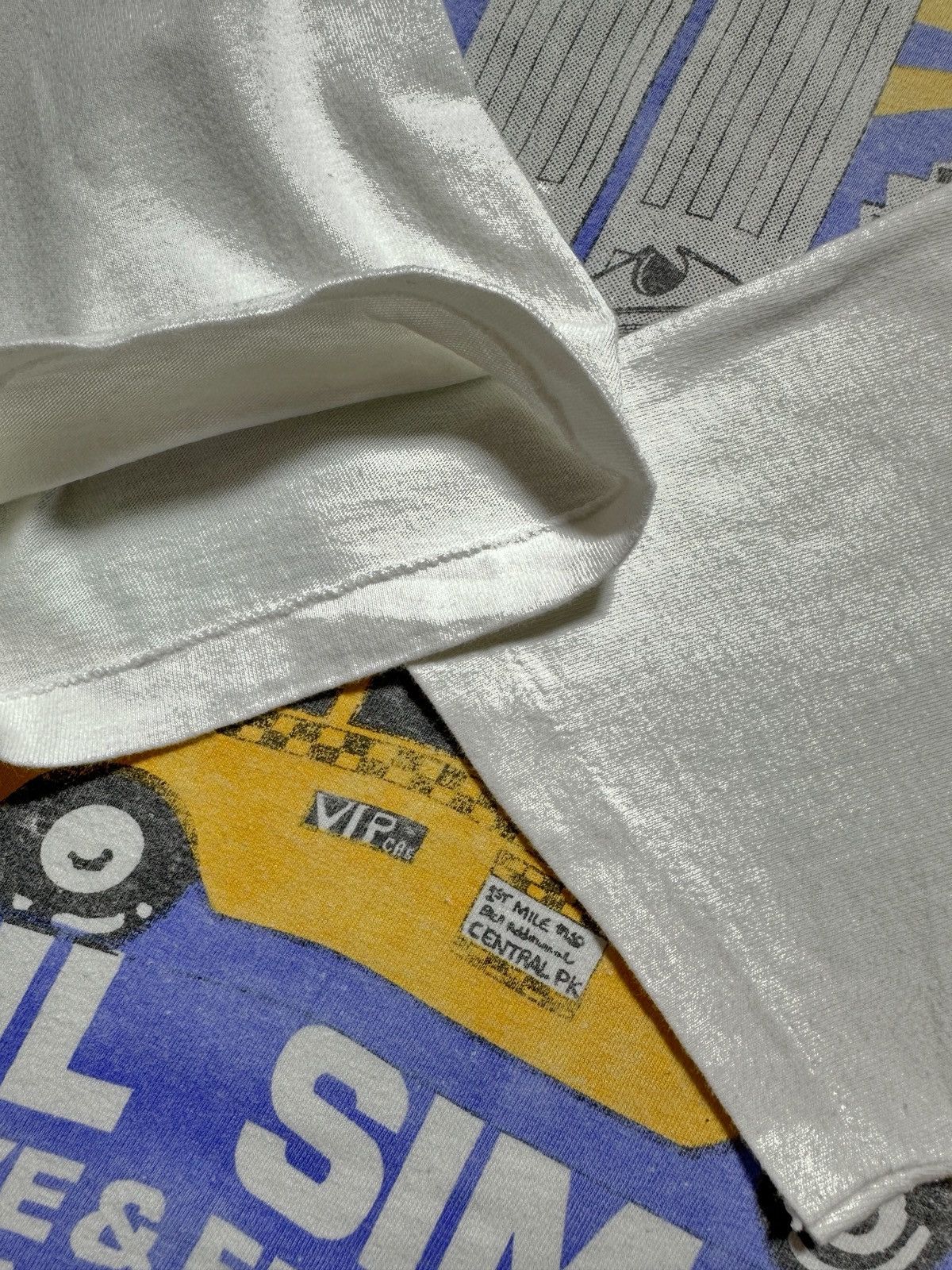 Hanes Vintage Paul Simon 1991 Concert in the Central Park Size US XL / EU 56 / 4 - 7 Thumbnail