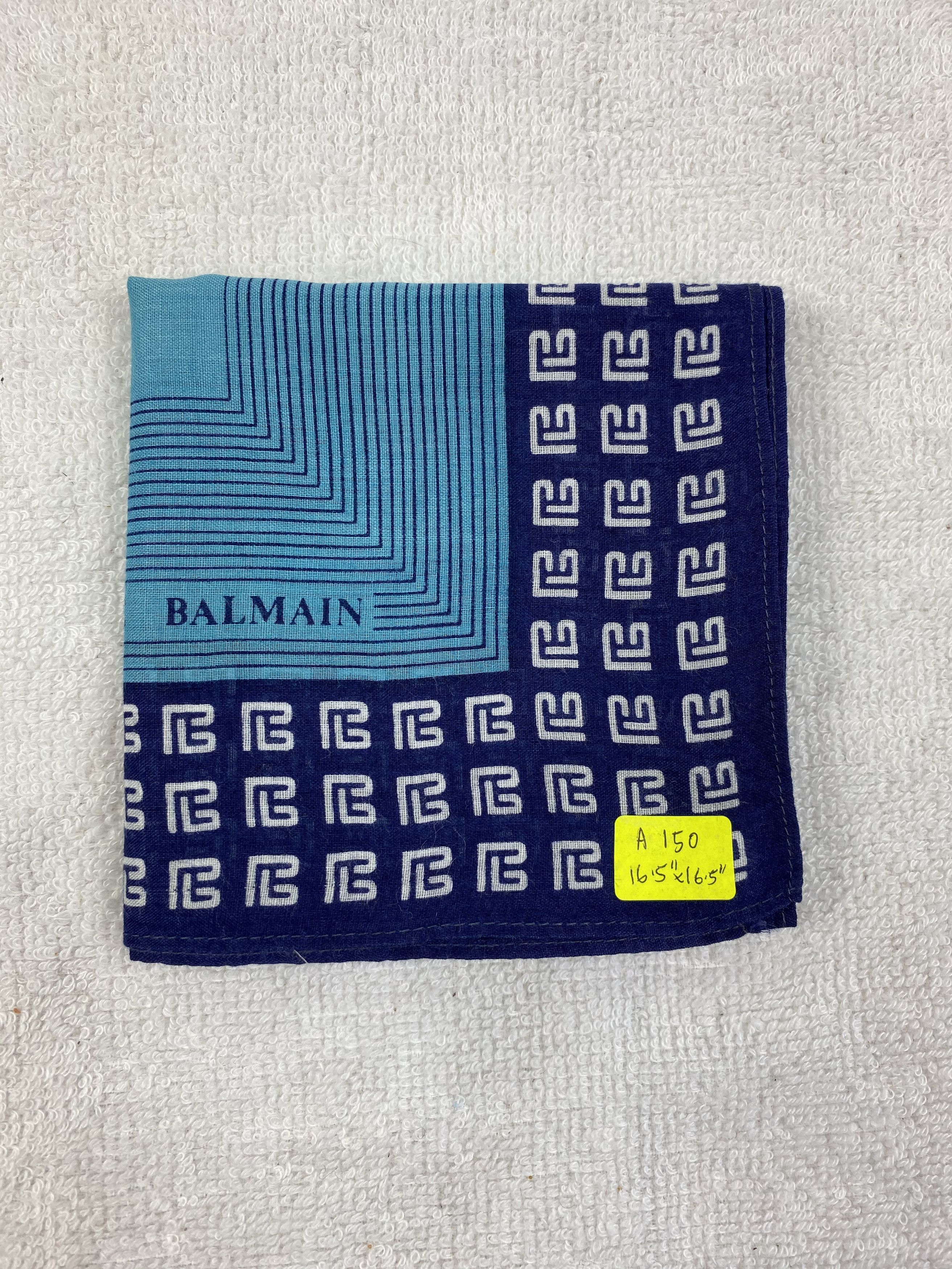 Pierre Balmain × Vintage Pierre Balmain Handkerchief / Bandana / Neckerchief Size ONE SIZE - 6 Thumbnail