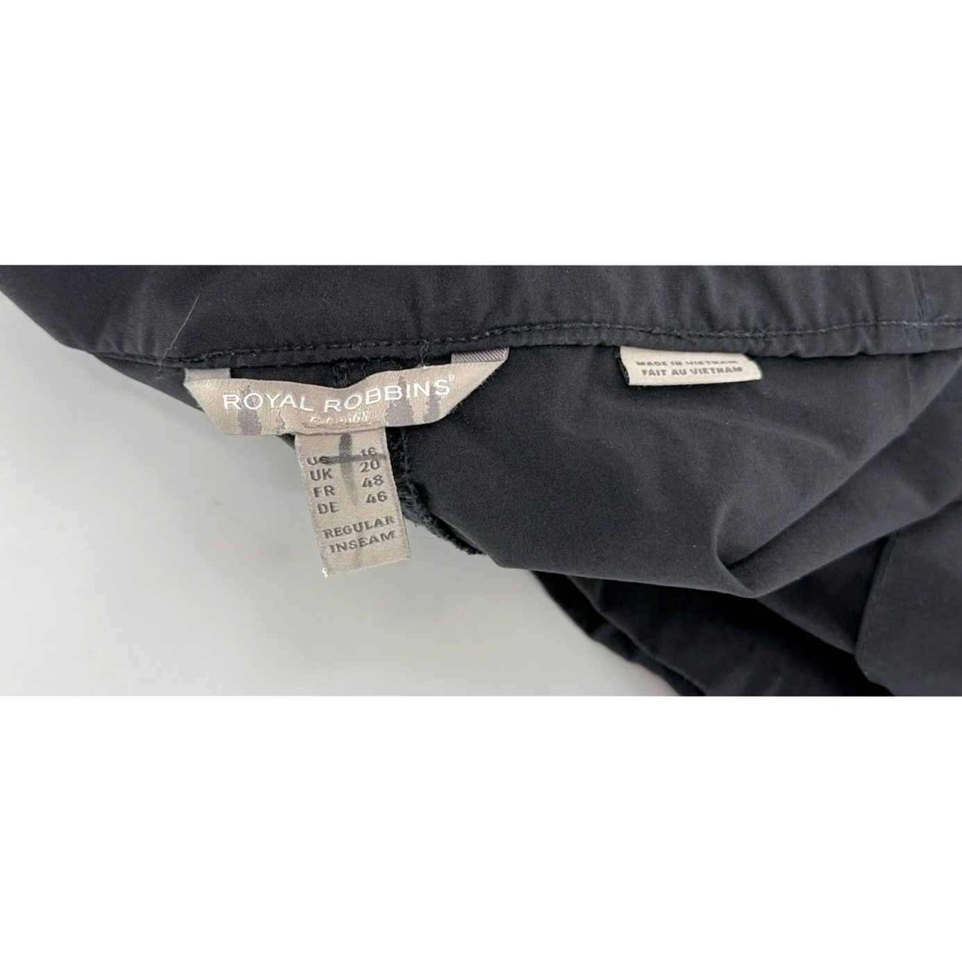 Royal Robbins Royal Robbins Black Nylon Stretch Performance Pants Sz 16 Women’s Straight Pockets High Rise Lightweight Casual Workwear Gorpcore Weather: All Seasons Size 38" / US 16 / IT 52 - 6 Thumbnail