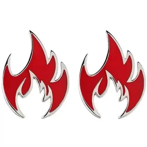 Other Vintage Flame earrings Size ONE SIZE - 3 Thumbnail