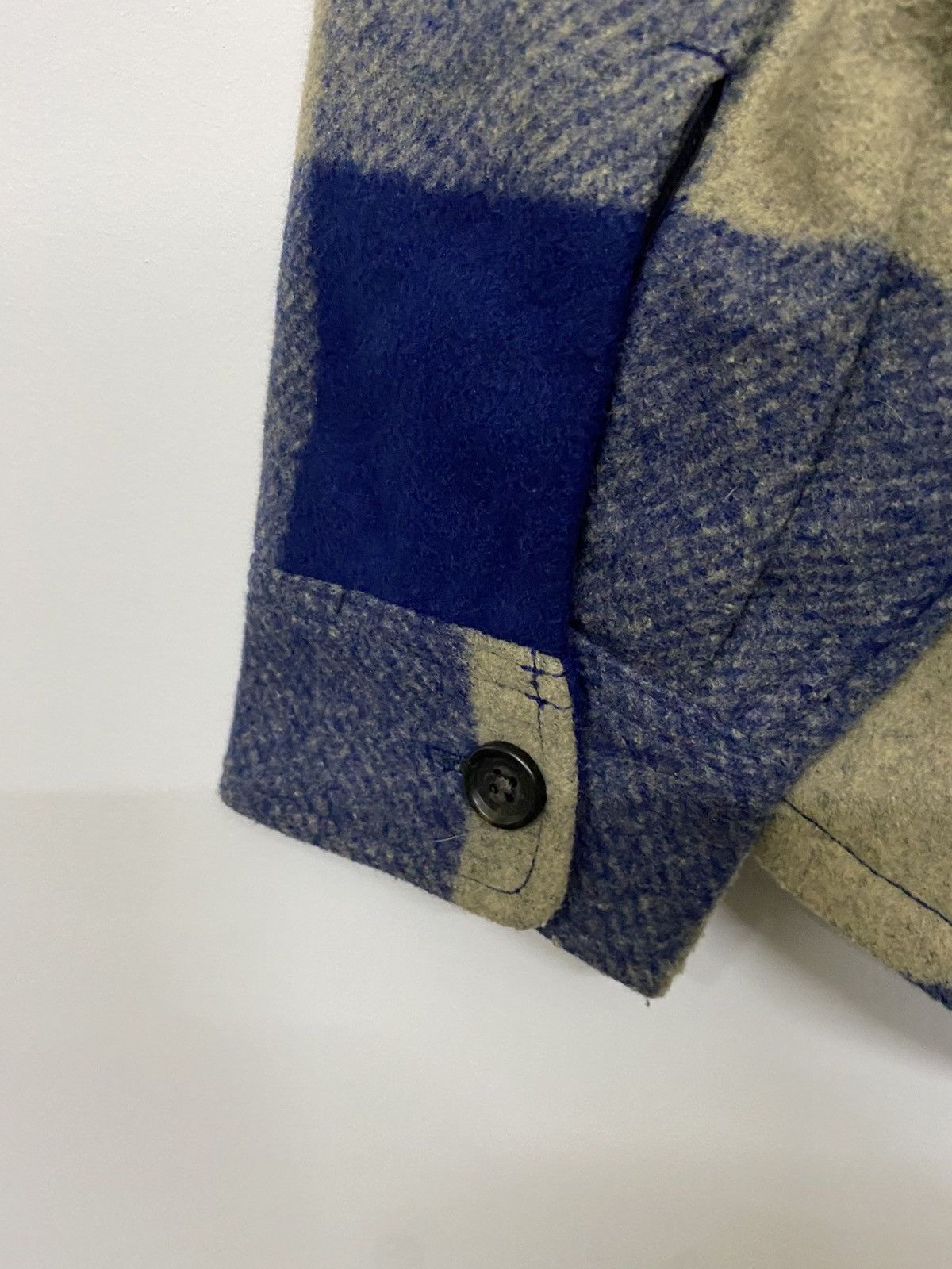 Uniqlo Japanese Brand Uniqlo Flannel Wool Checked button Jacket Size US XL / EU 56 / 4 - 8 Thumbnail