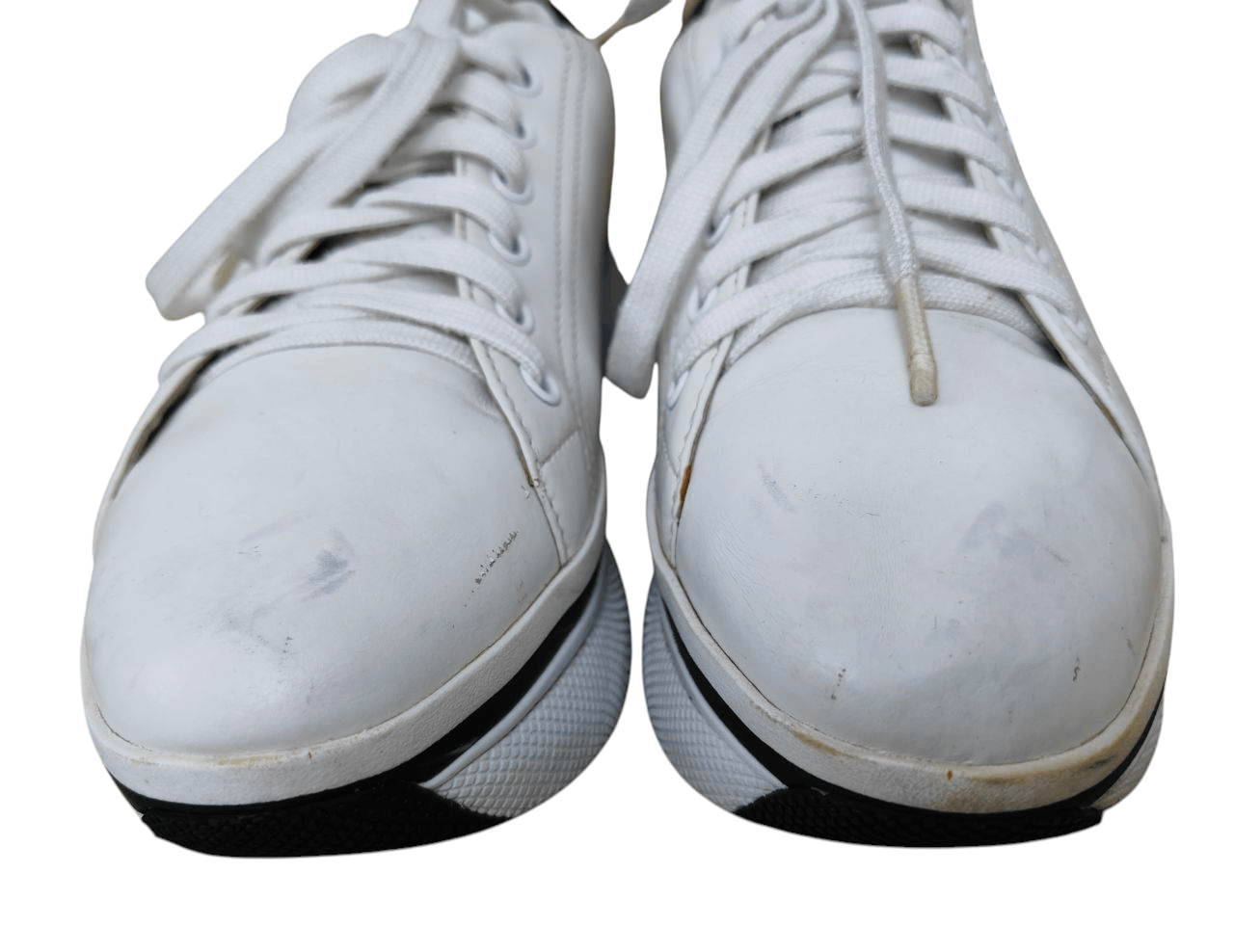 Prada Prada Leather Sneaker Size US 7.5 / IT 37.5 - 8 Thumbnail