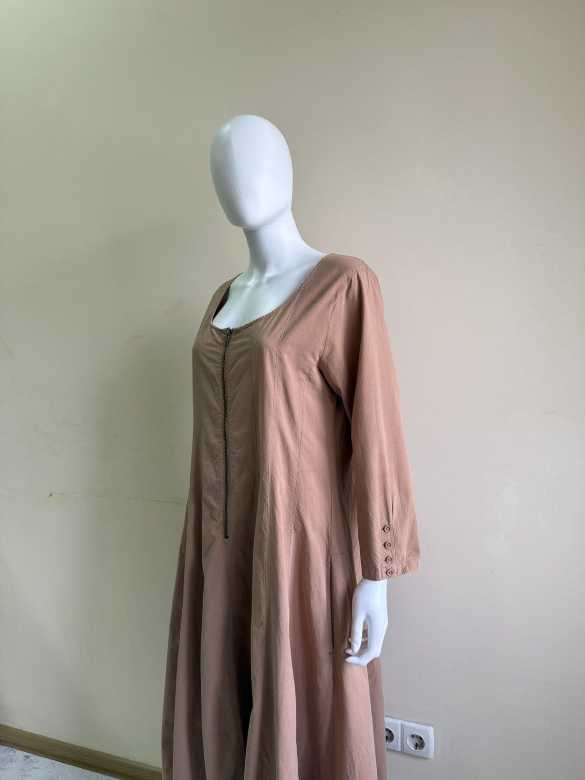 Vintage Ewa I Walla Pale Pink Long Sleeve Adina Midi Dress Size M Size M / US 6-8 / IT 42-44 - 7 Thumbnail